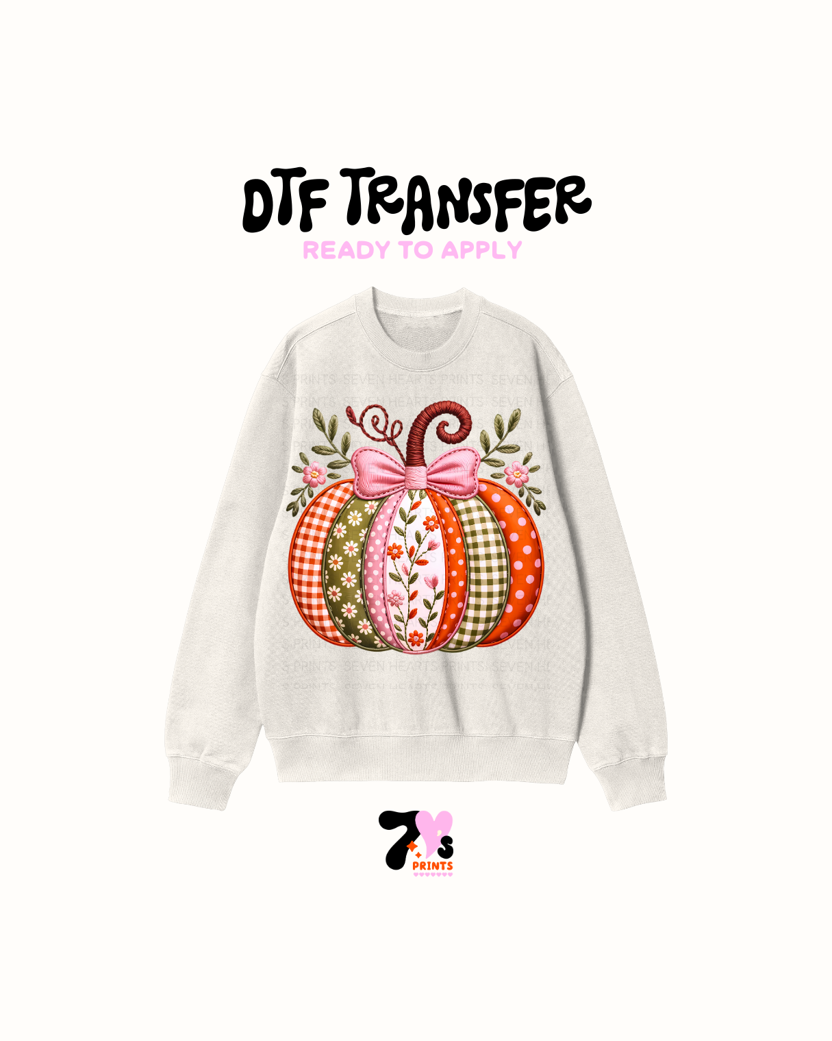 Treaded pumpkin - DTF Transfers