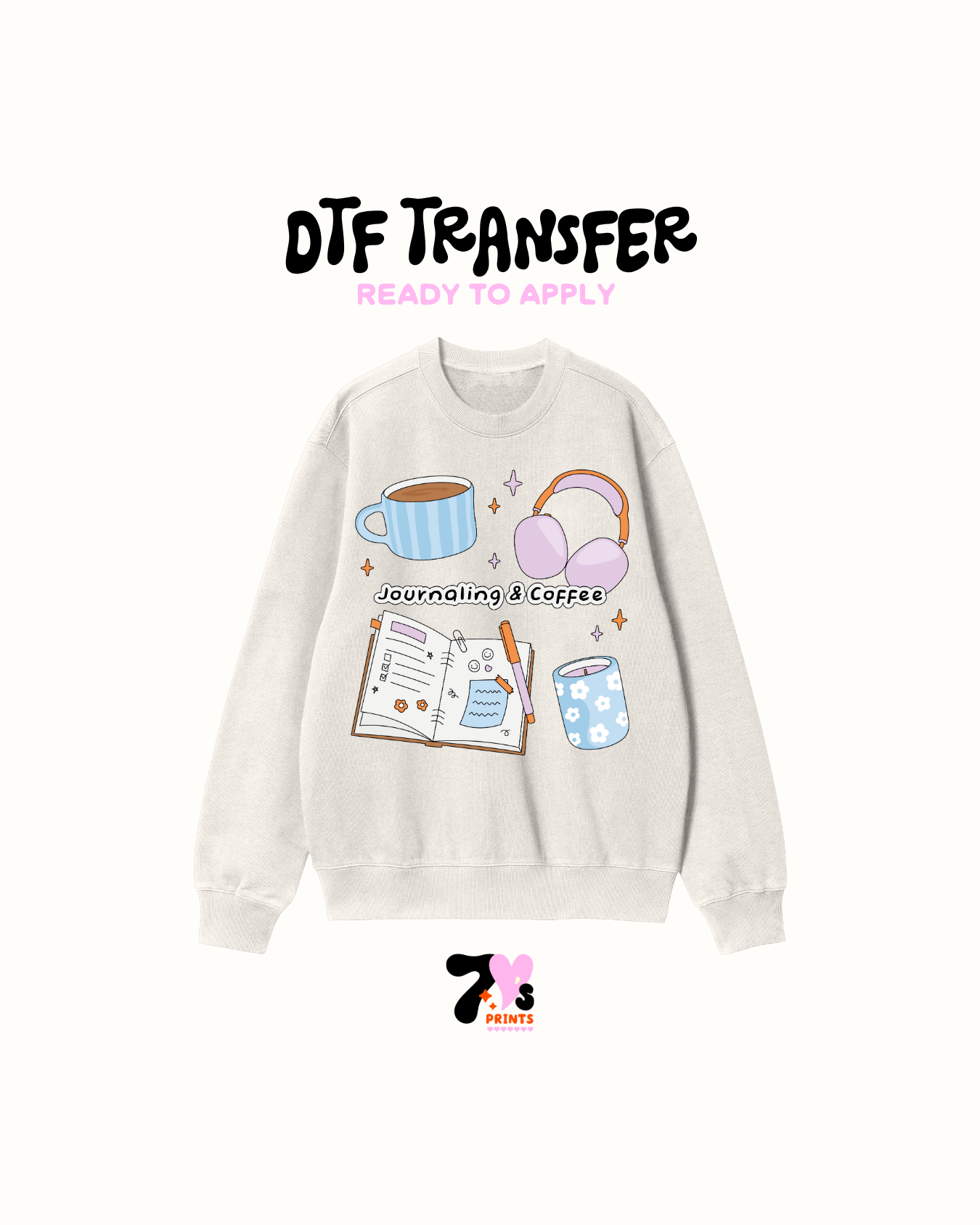 Journaling coffee - DTF Transfers