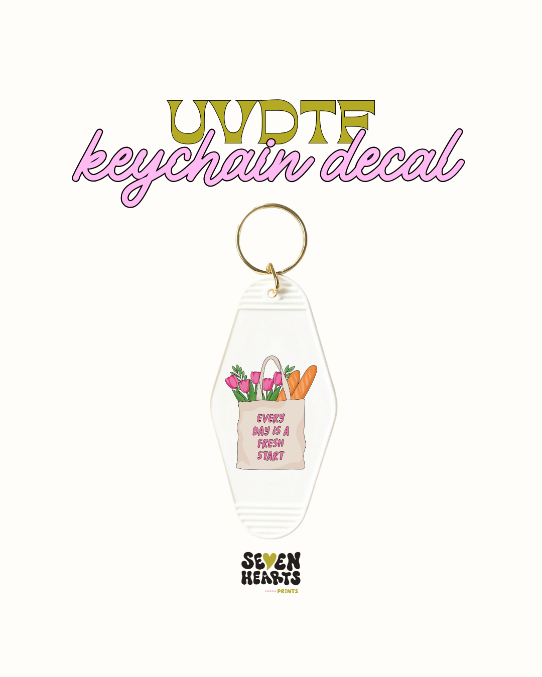 1989 - Juego de 5 calcomanías para llaveros