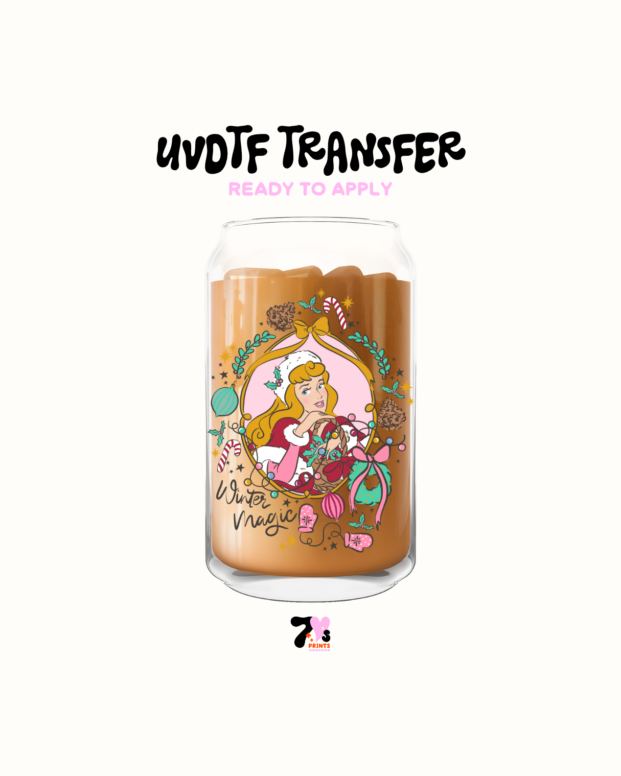 winter magic 7- UVDTF Decal