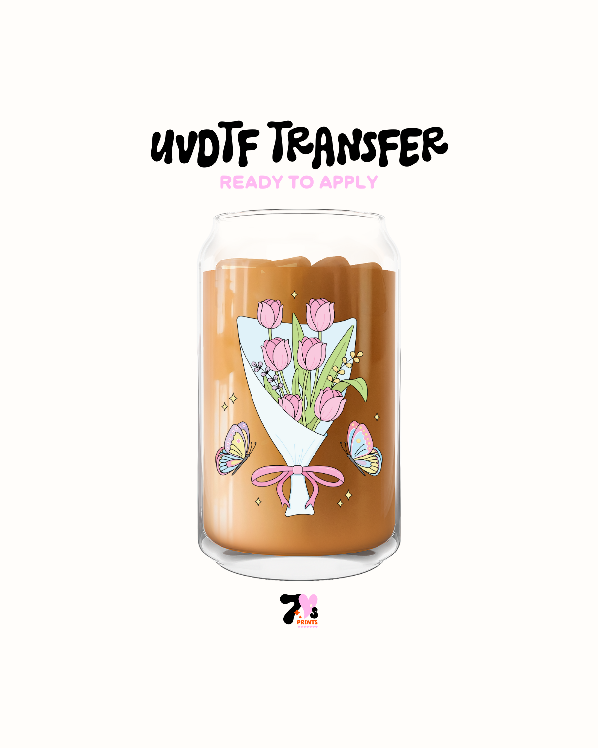 Flower Bouquet t- UVDTF Decal