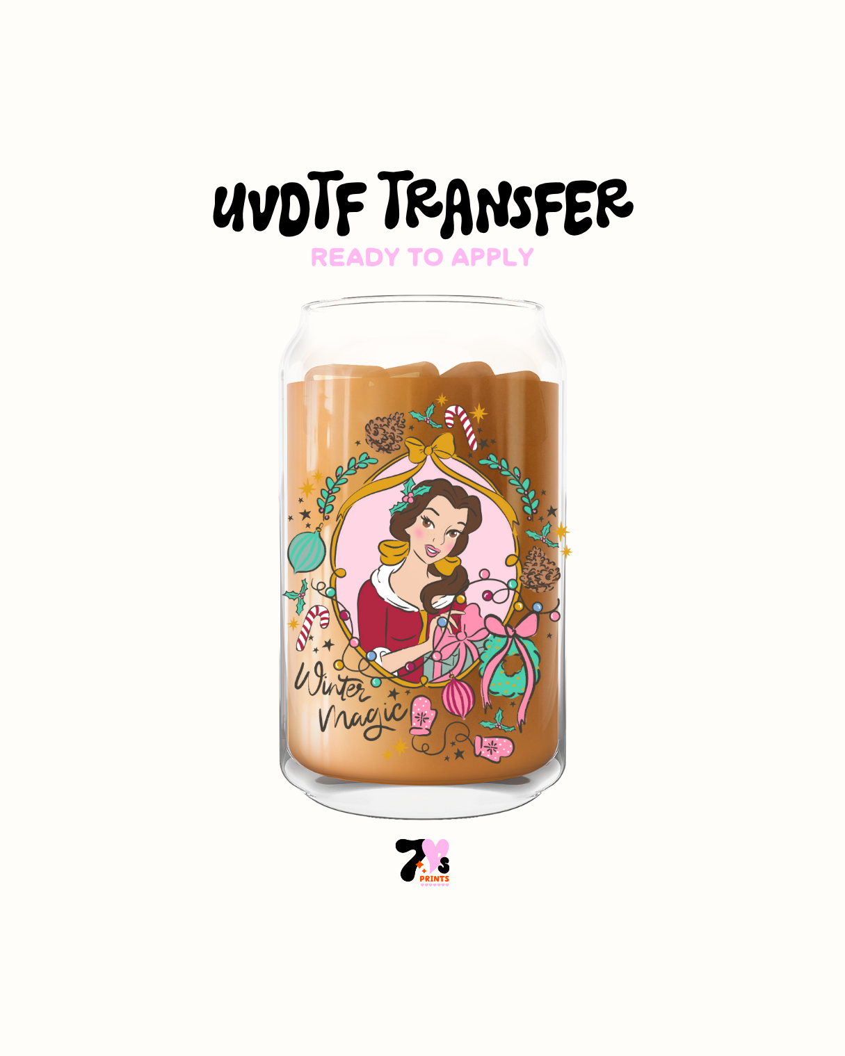 winter magic 6- UVDTF Decal