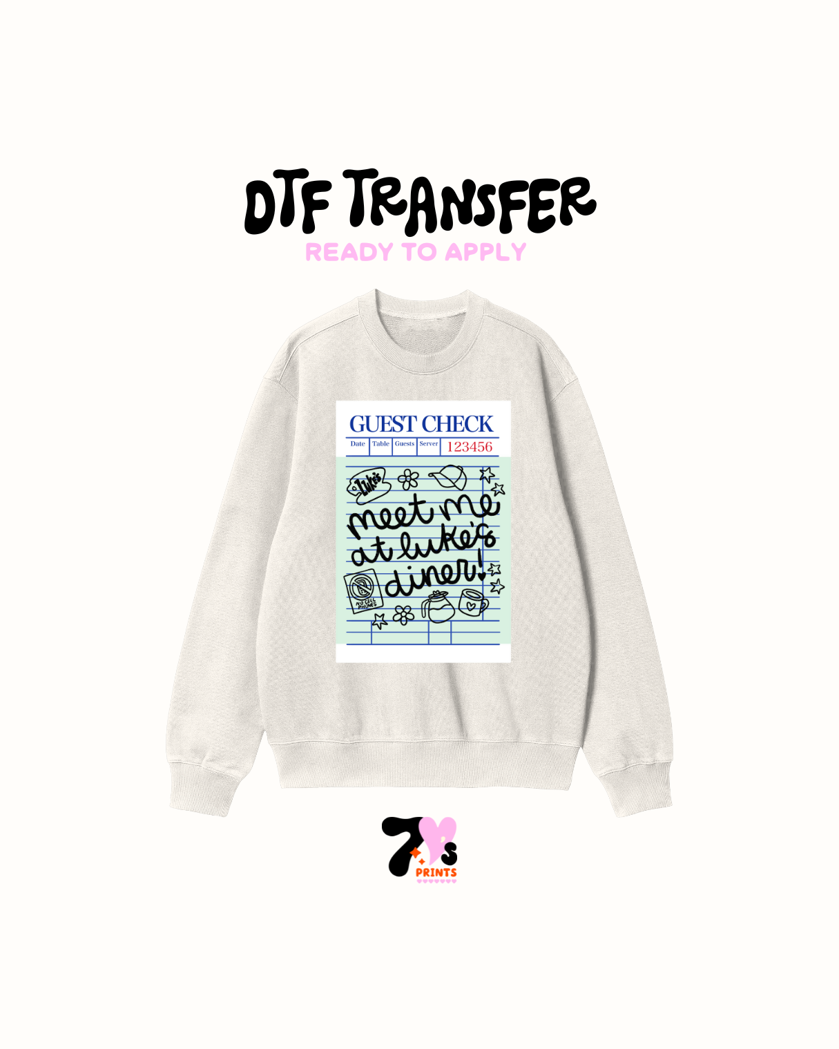 Meet me at Lukes Dinner- DTF Transfers
