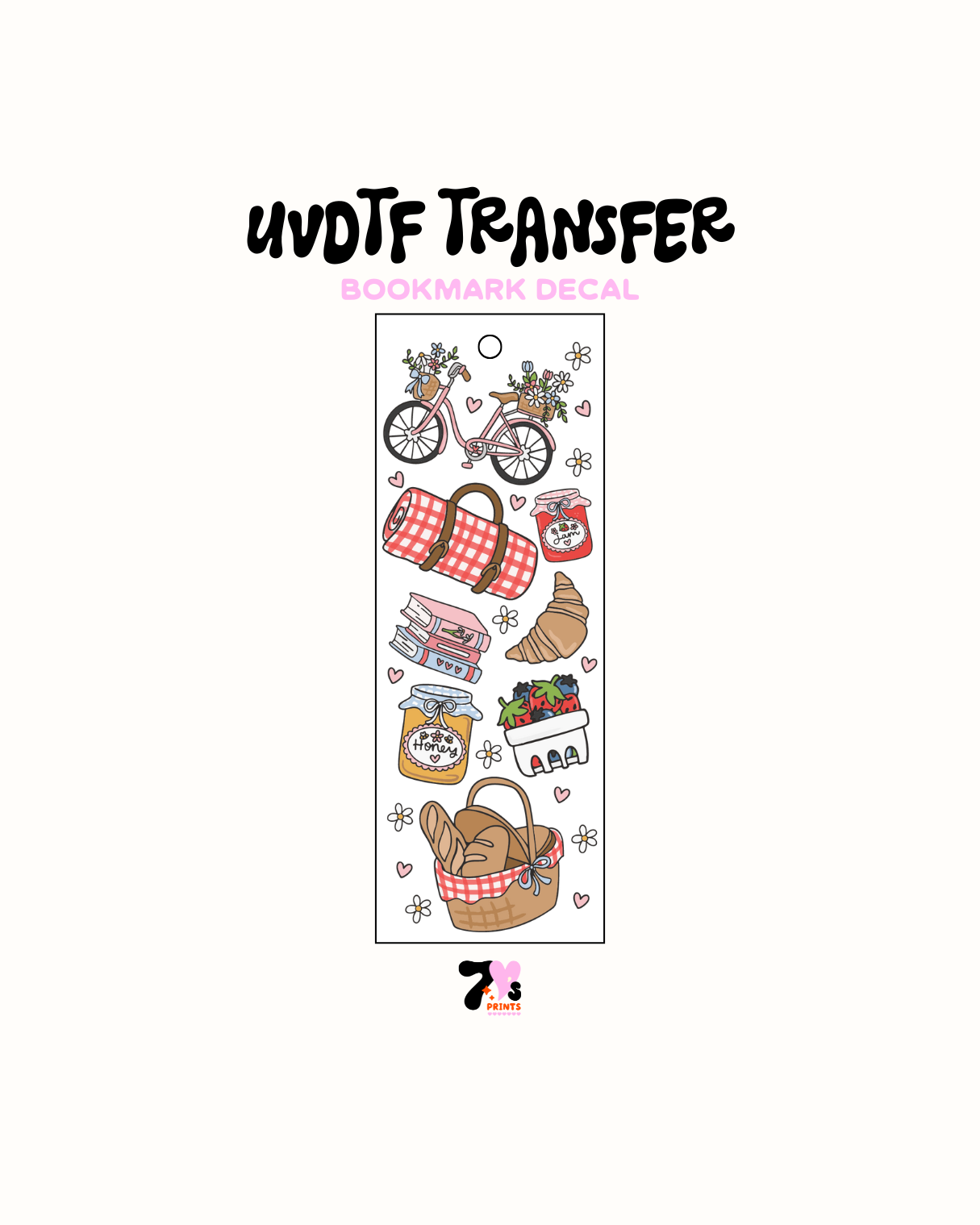 Libros de Astro - Calcomanía de marcador UVDTF