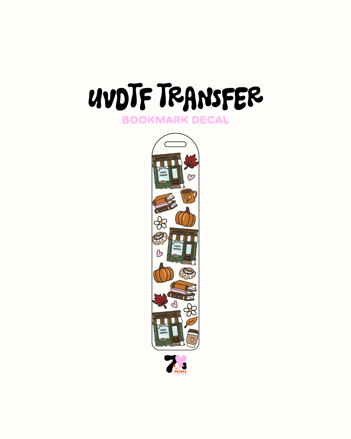 Libros de Astro - Calcomanía de marcador UVDTF