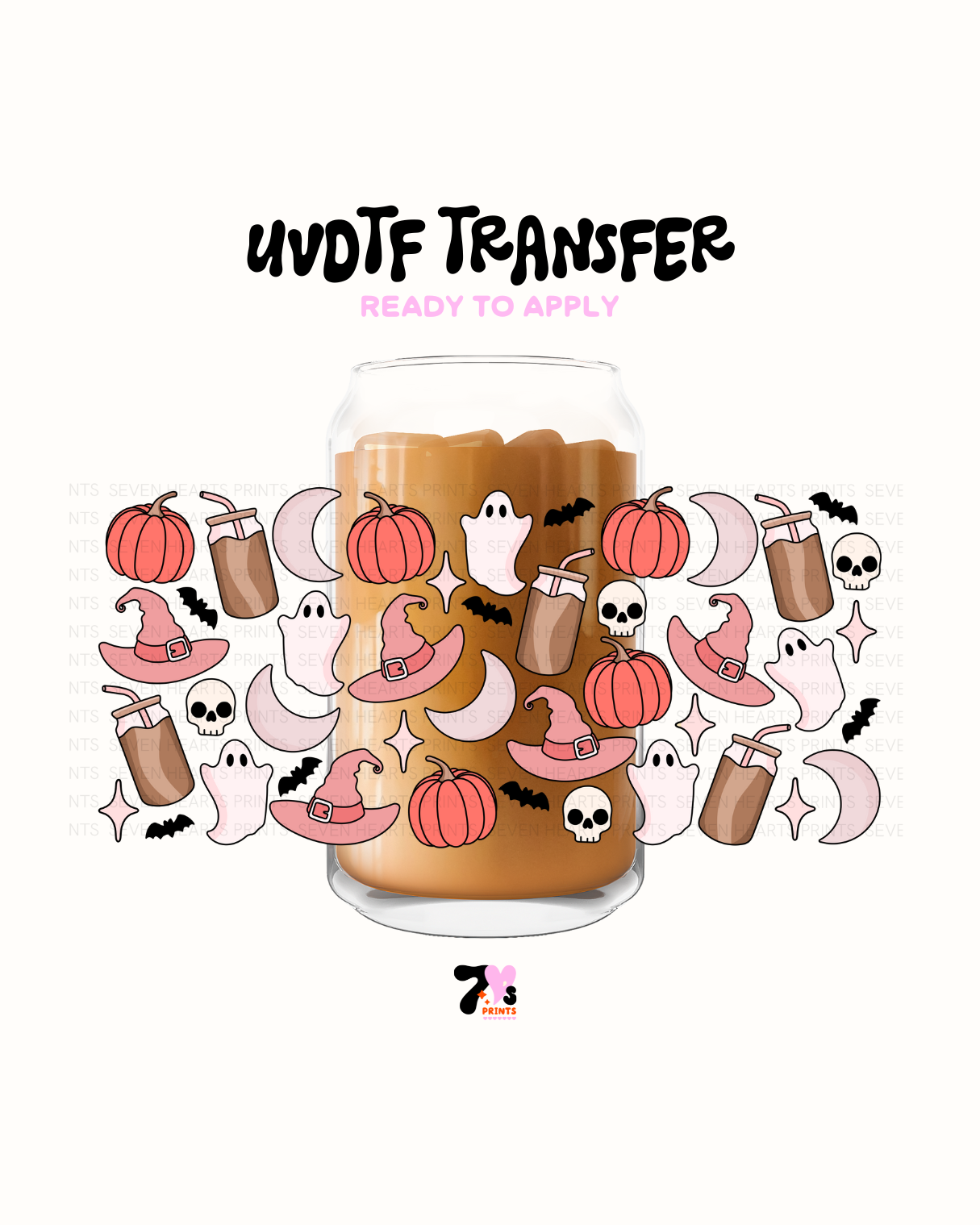 Pumpkin iced coffee- UVDTF Wraps