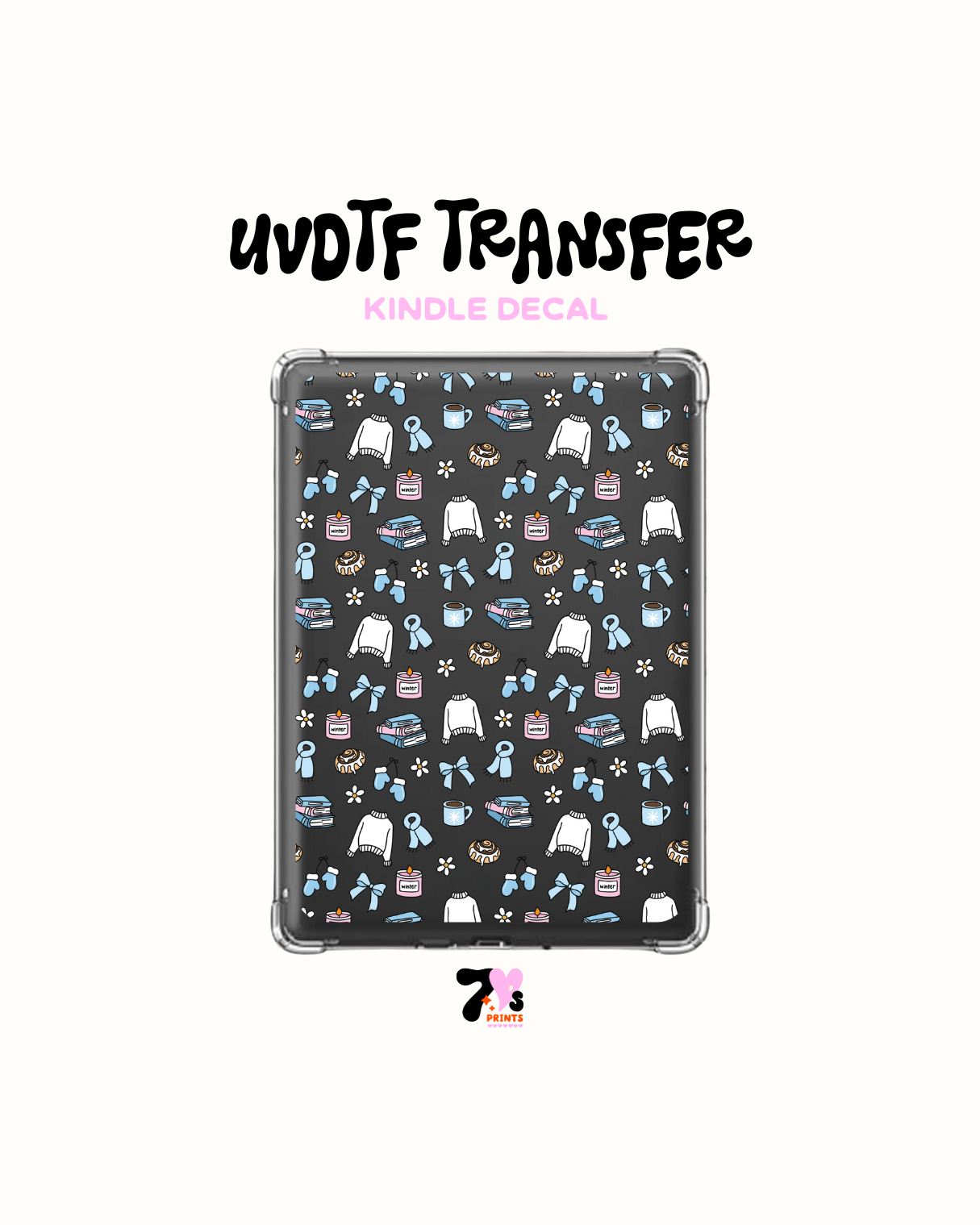 Cozy Girly - UVDTF Kindle Decal