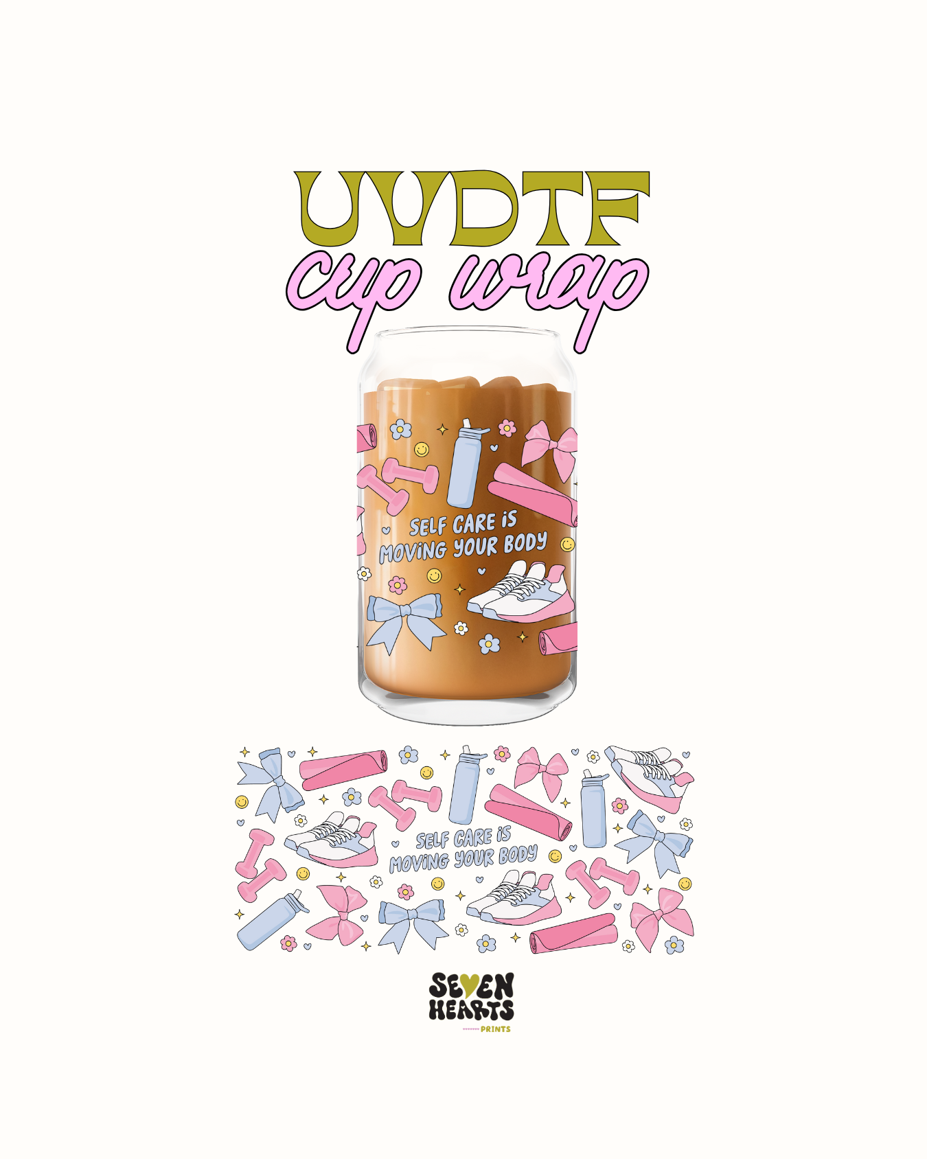 Moving your body- UVDTF Wrap