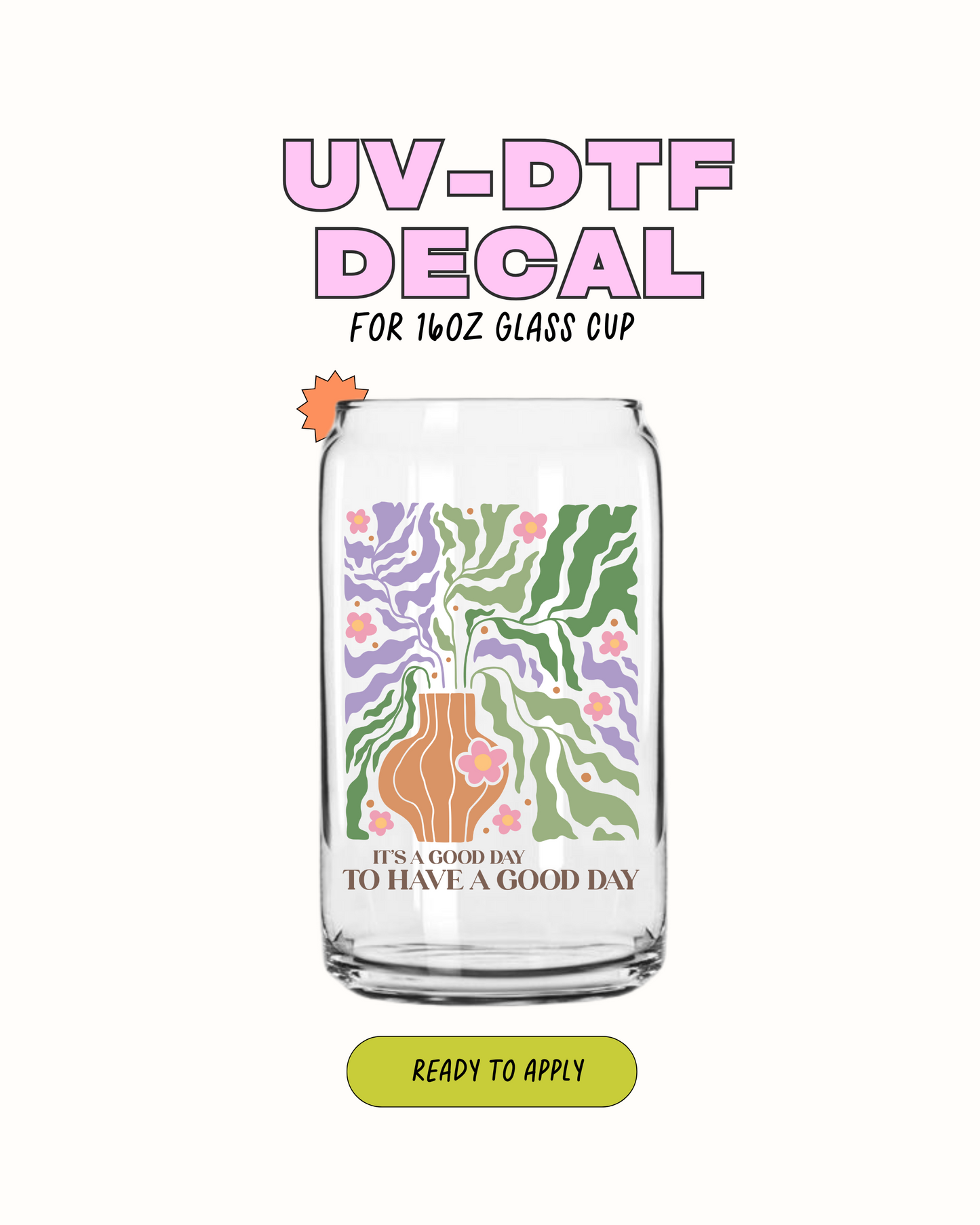 to have a good day - UVDTF