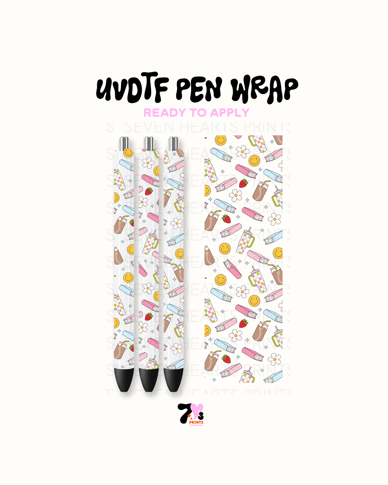 UVDTF Pen Wrap #5 Set of 3