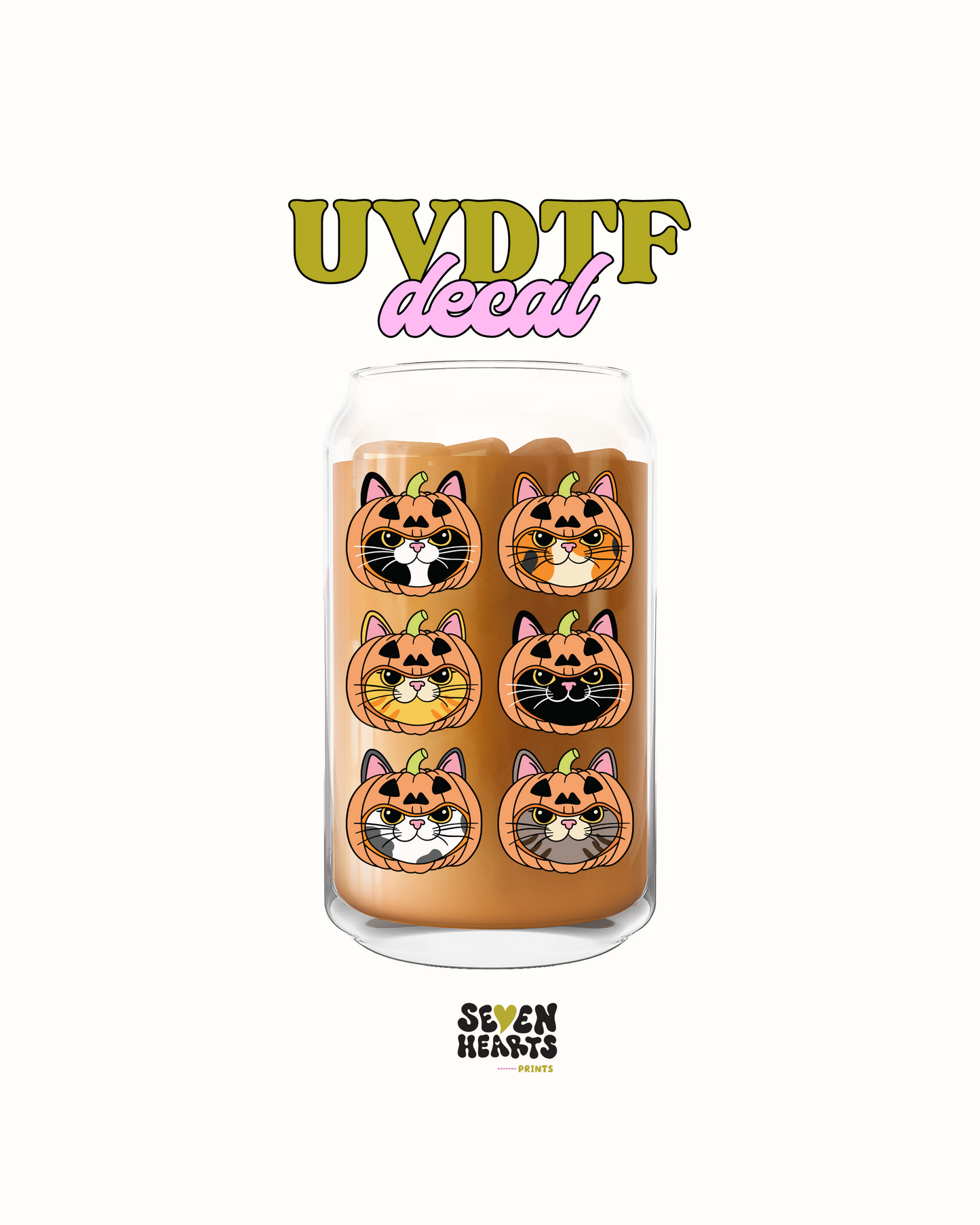 spooky cats - UVDTF