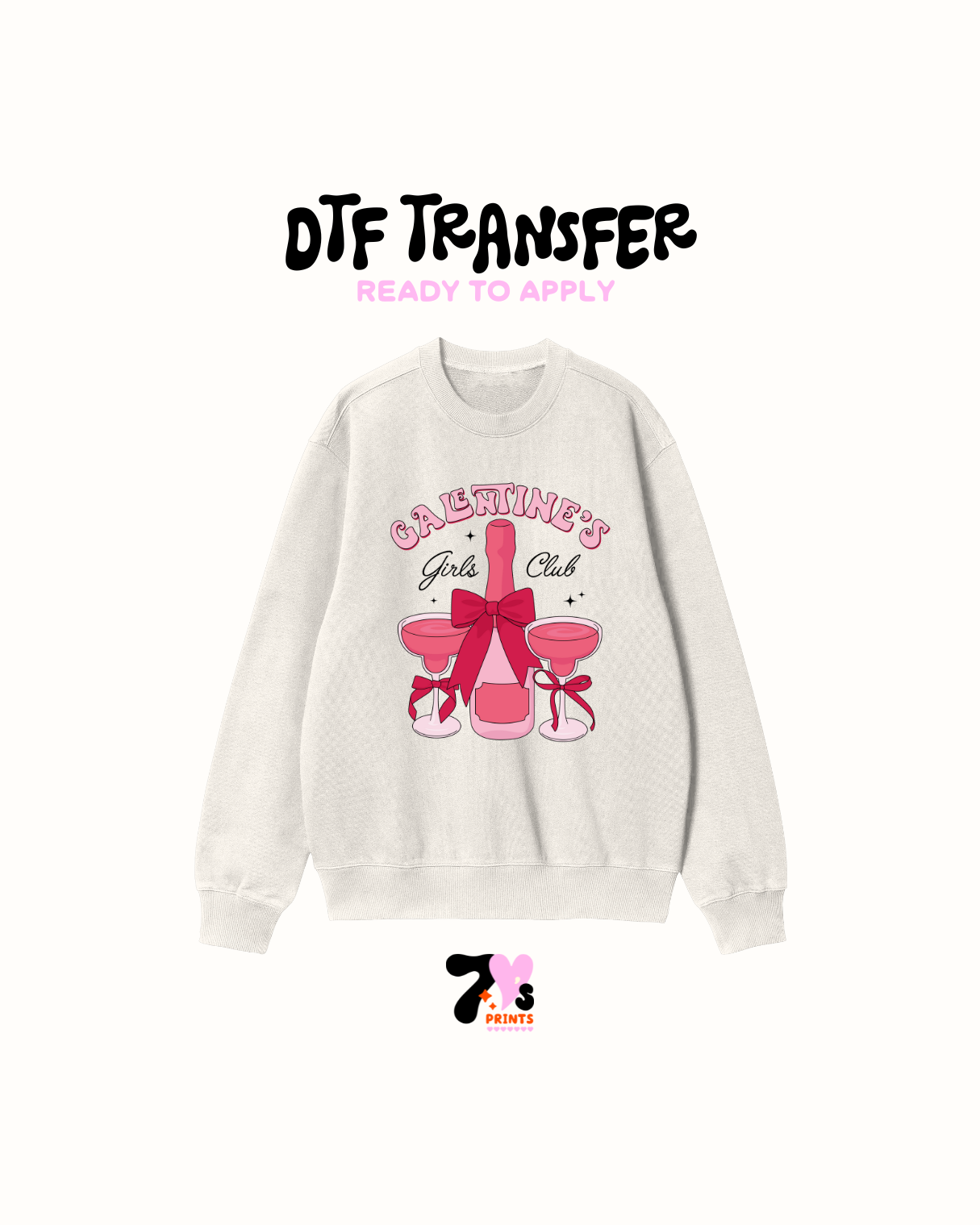 Galentines Girls club - DTF Transfer