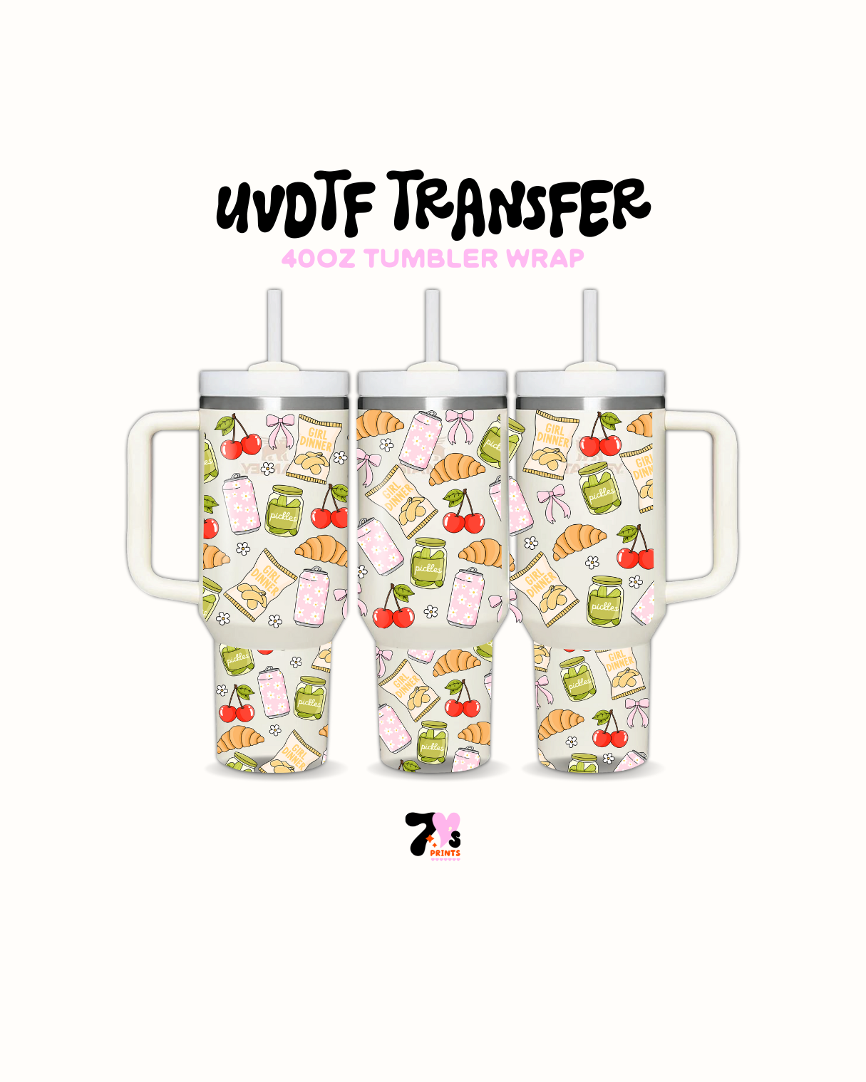 Girl dinner - UVDTF Wrap