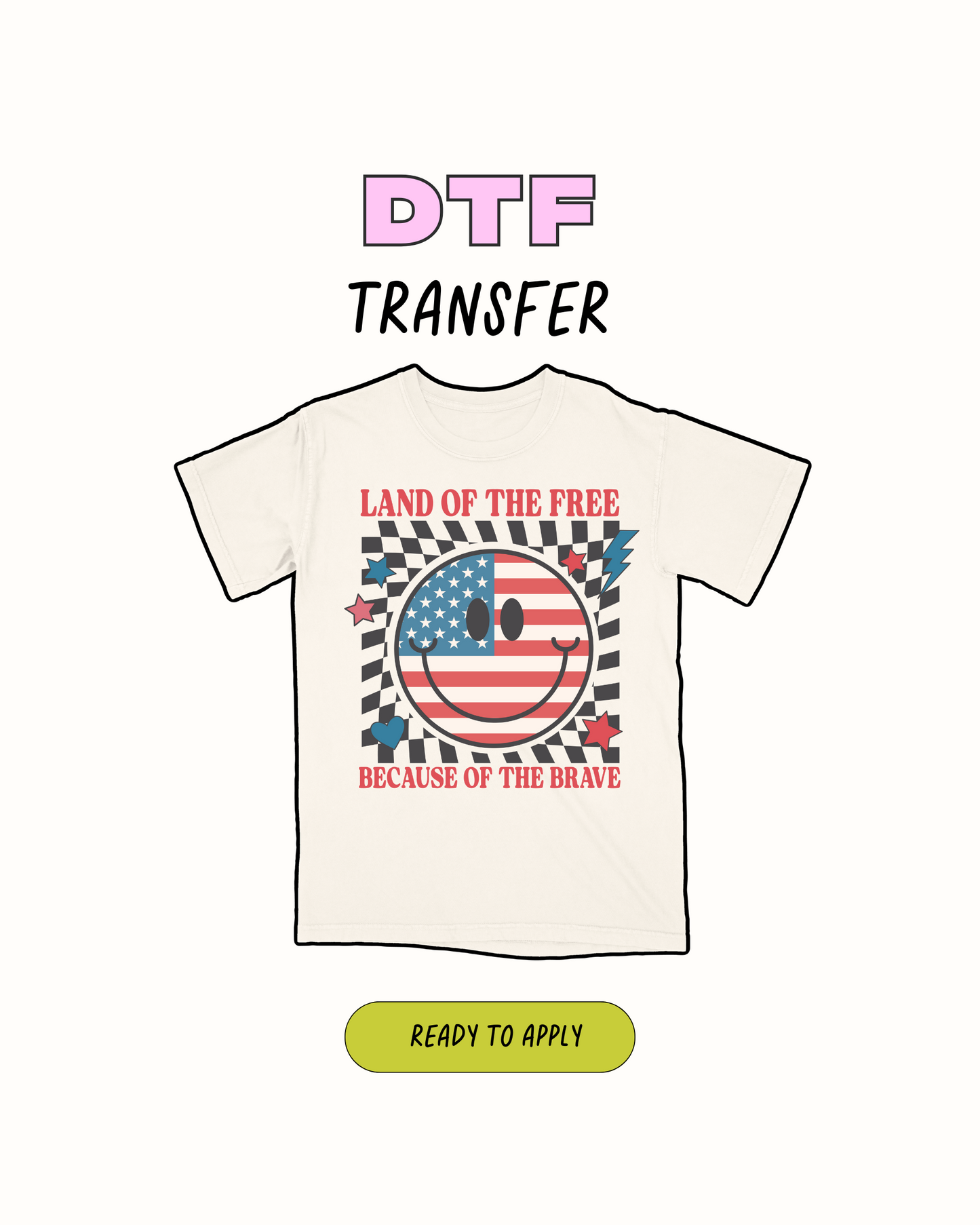 4th of July #4 - DTF Transfer
