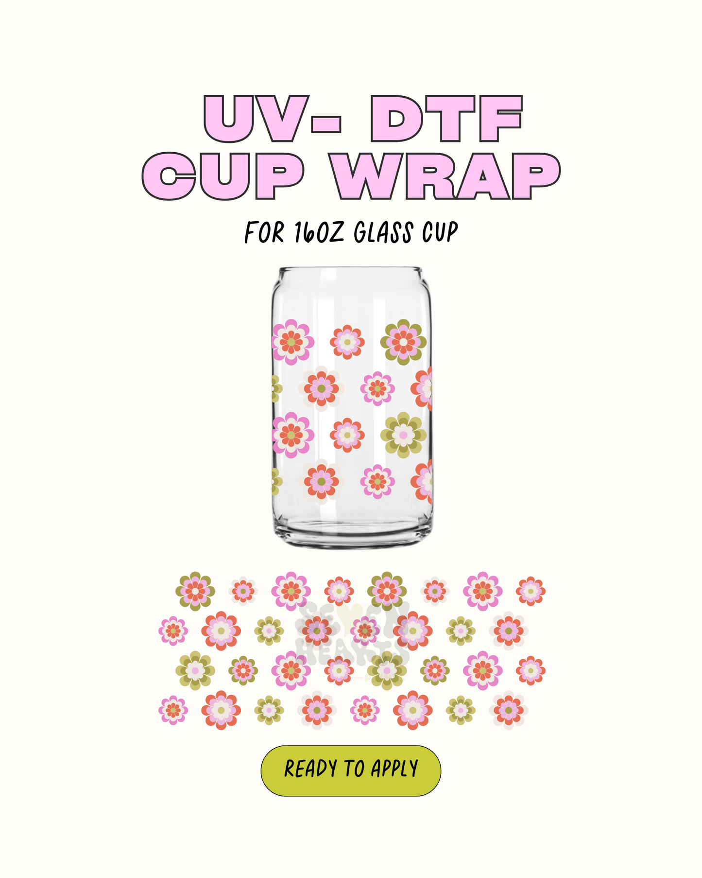 Spring Flowers - UVDTF