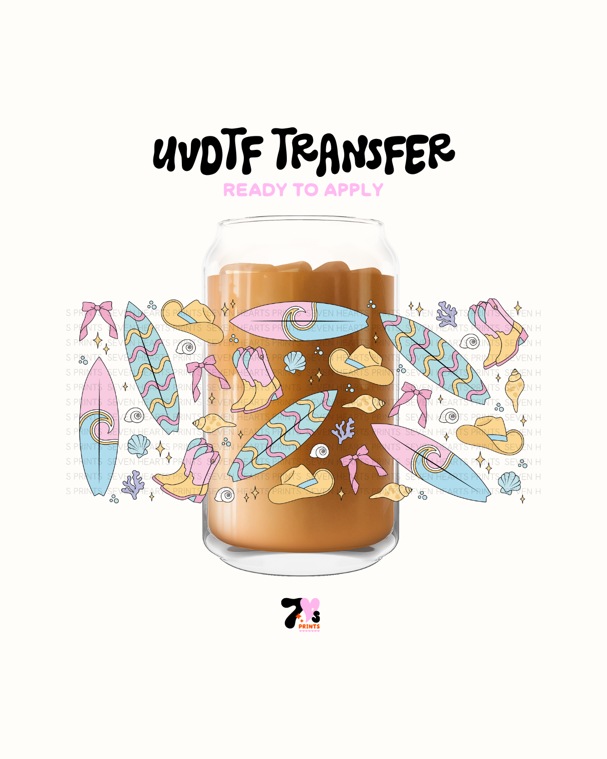 Beach Vibe - UVDTF Wrap