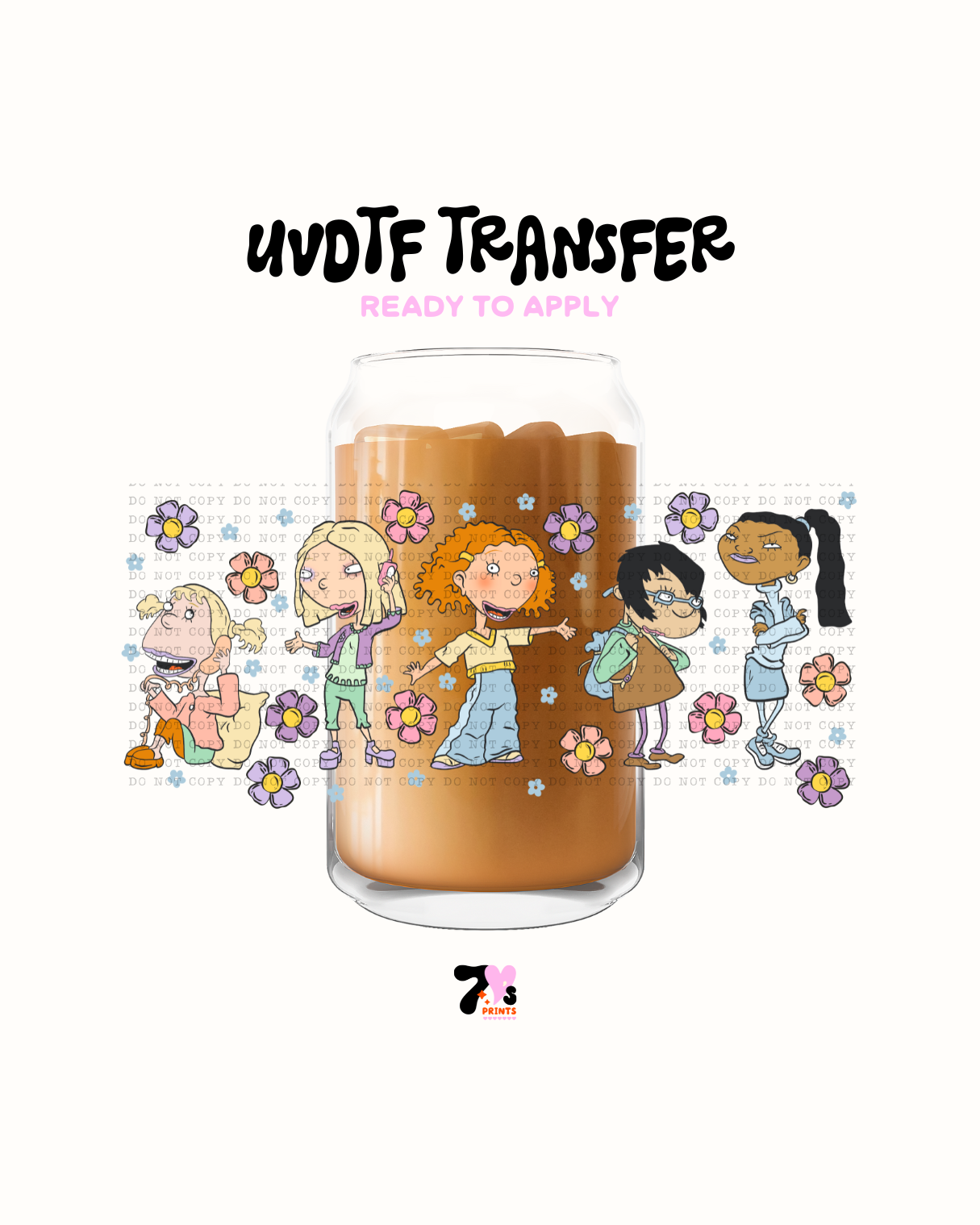 Friends - UVDTF Wrap