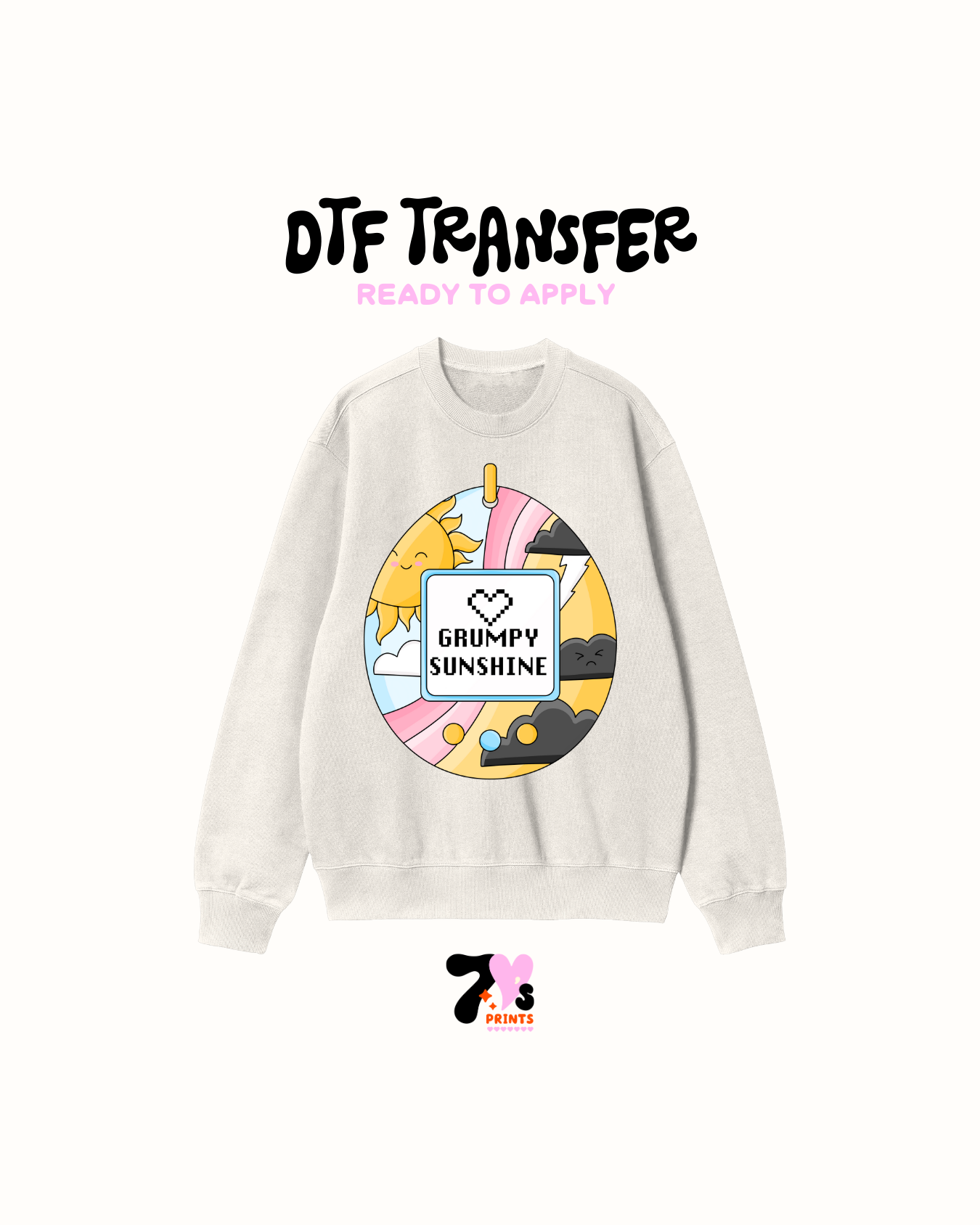 Grumpy sunshine - DTF Transfers