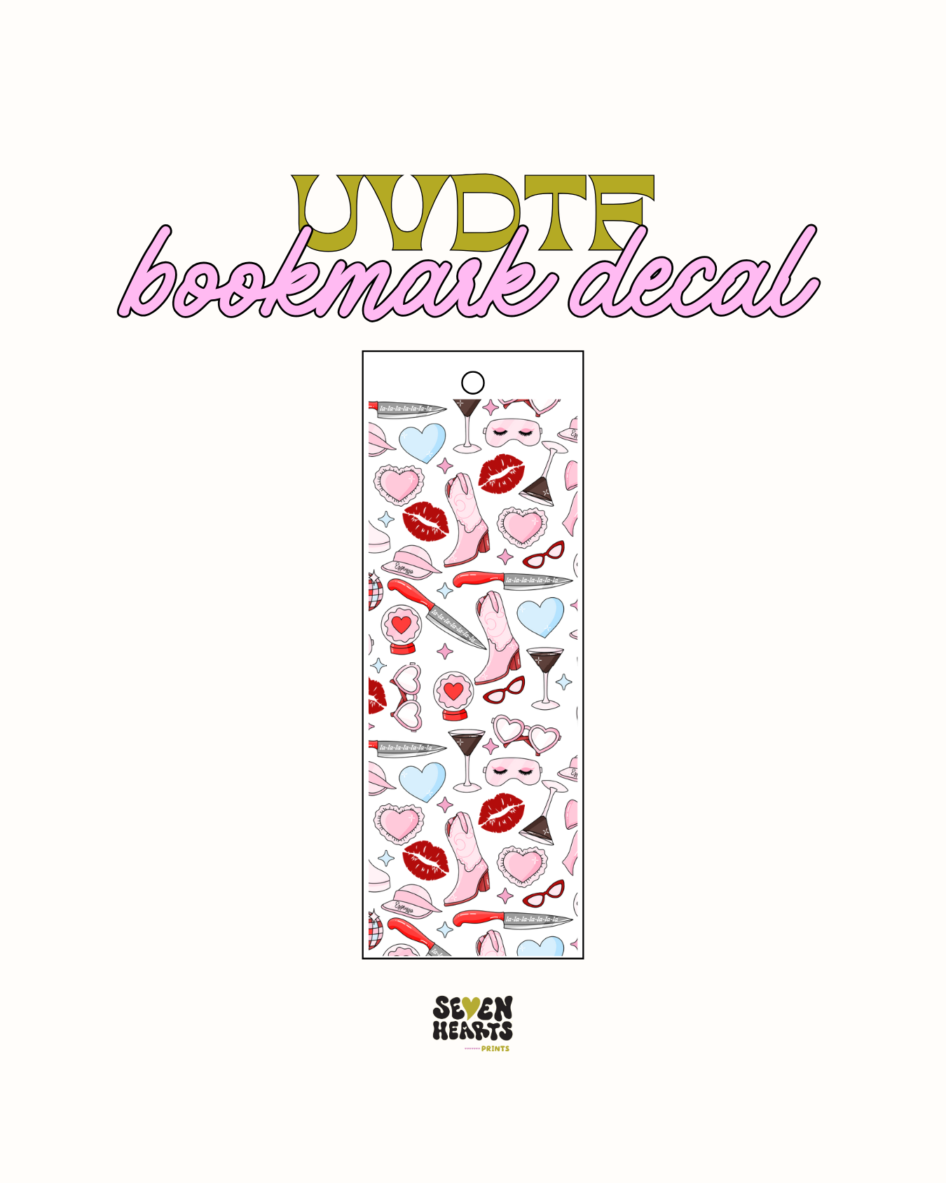 Sabrina - UVDTF Bookmark Decal