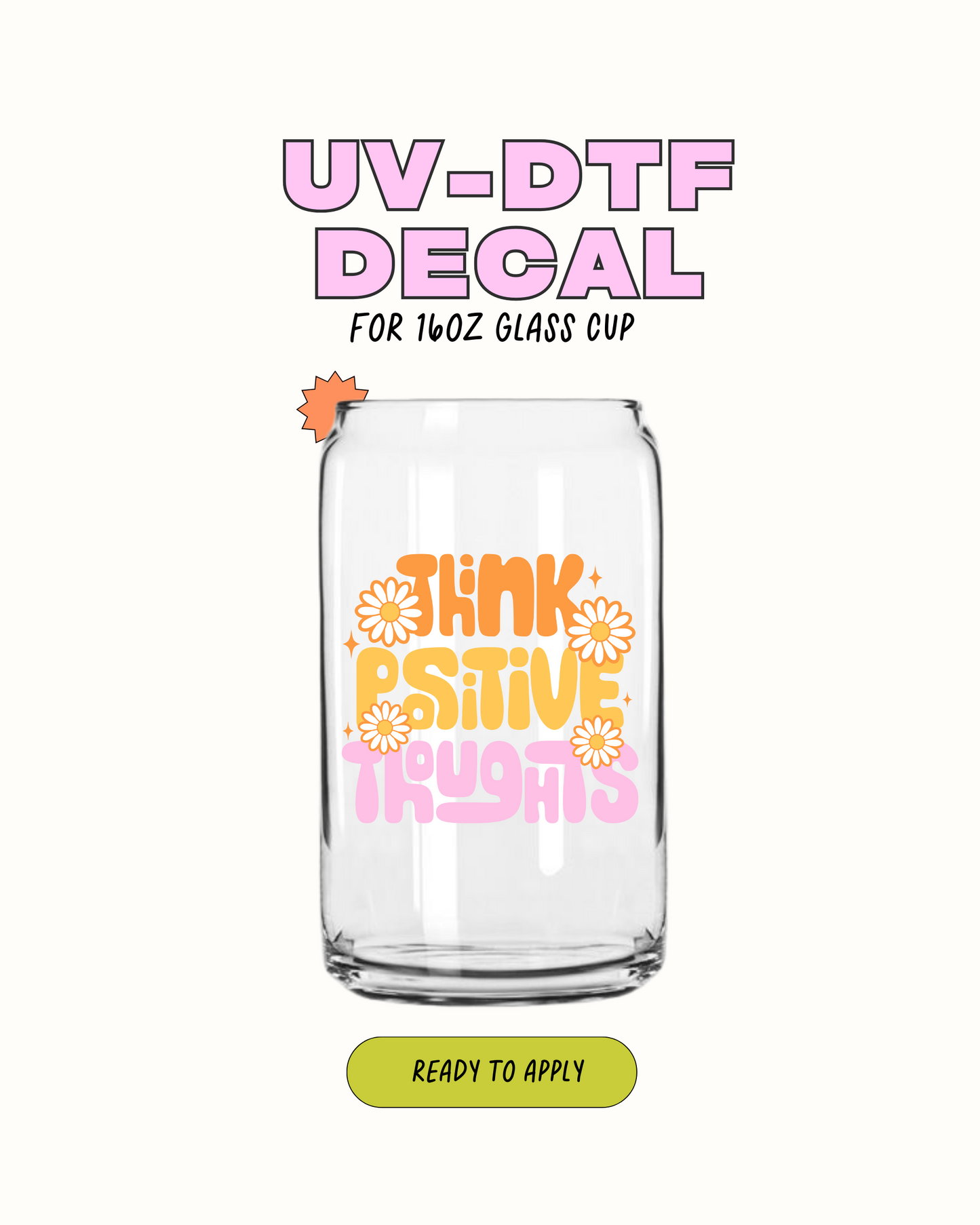 Think positive Thoughts - UVDTF