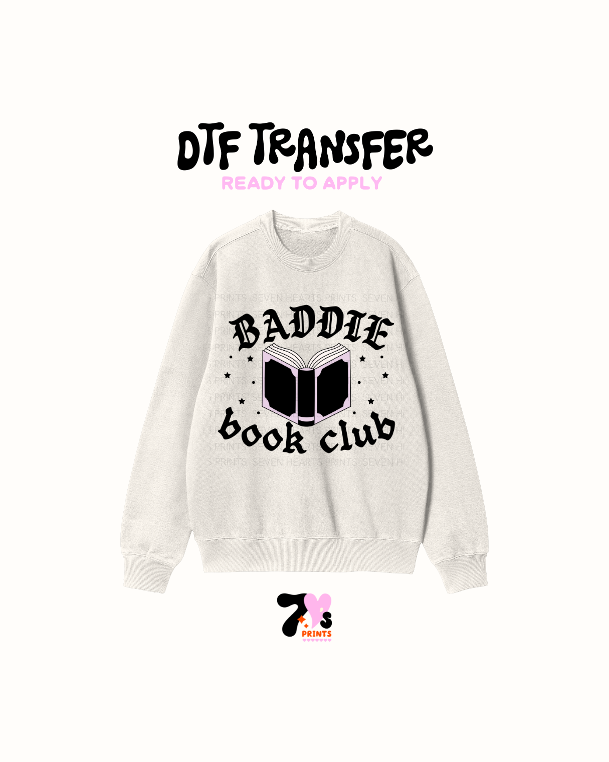 Baddie Book Club Purple - DTF Transfers
