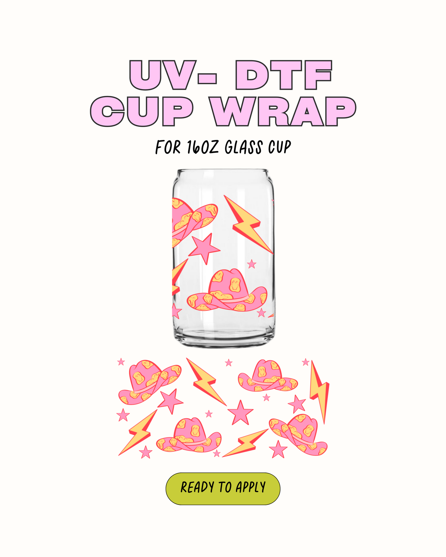 Lightning Cowgirl - UVDTF