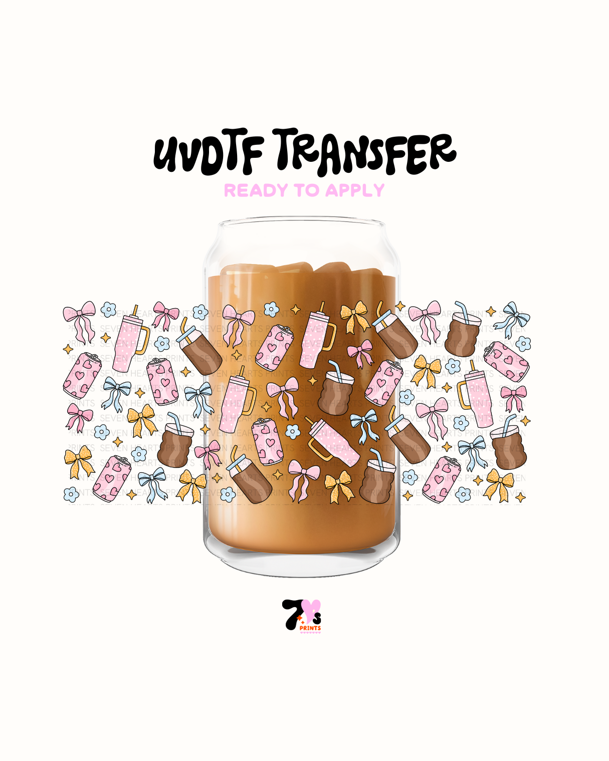 Girlie Drinks - UVDTF Wrap