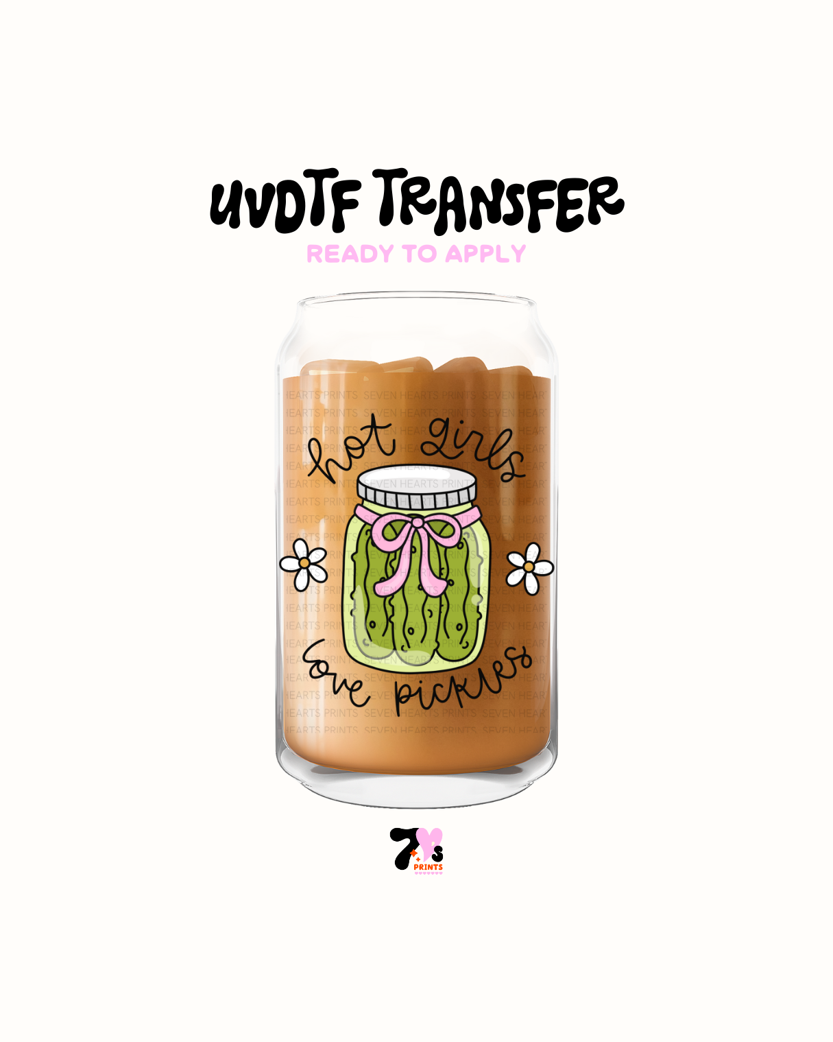 Hot girls love pickles - UVDTF Decal