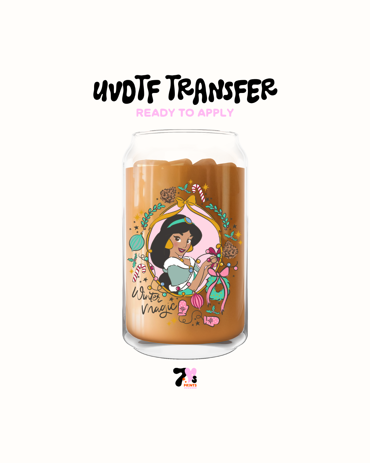 winter magic 3- UVDTF Decal