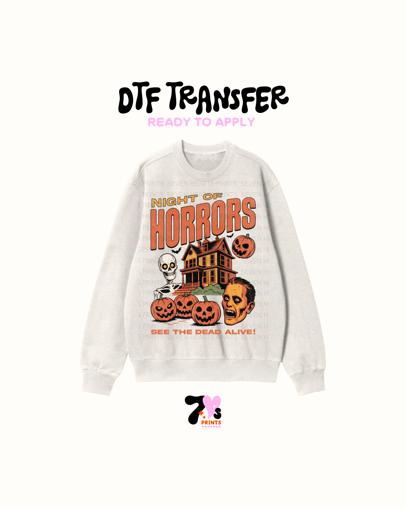 Night of horrors - DTF Transfers