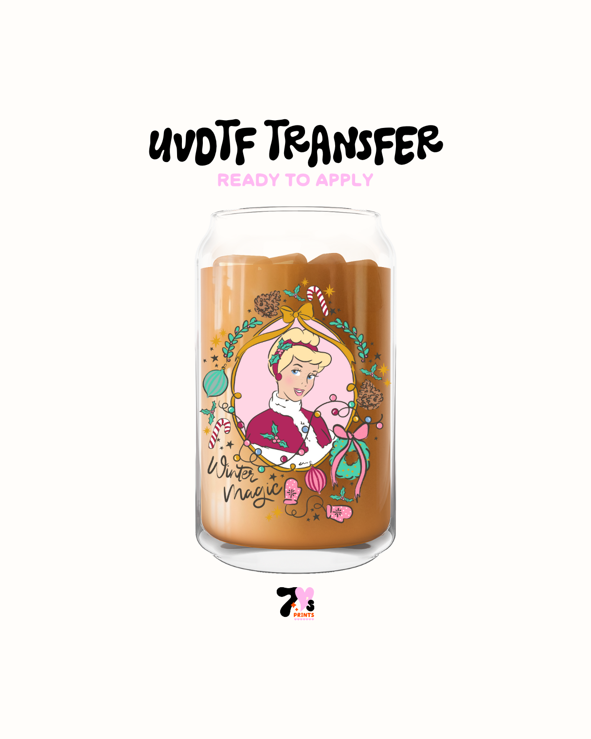 Winter magic 2- UVDTF Decal