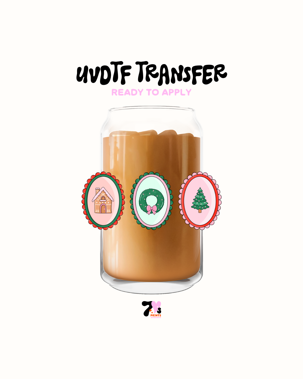 Holiday Frames - UVDTF Decal