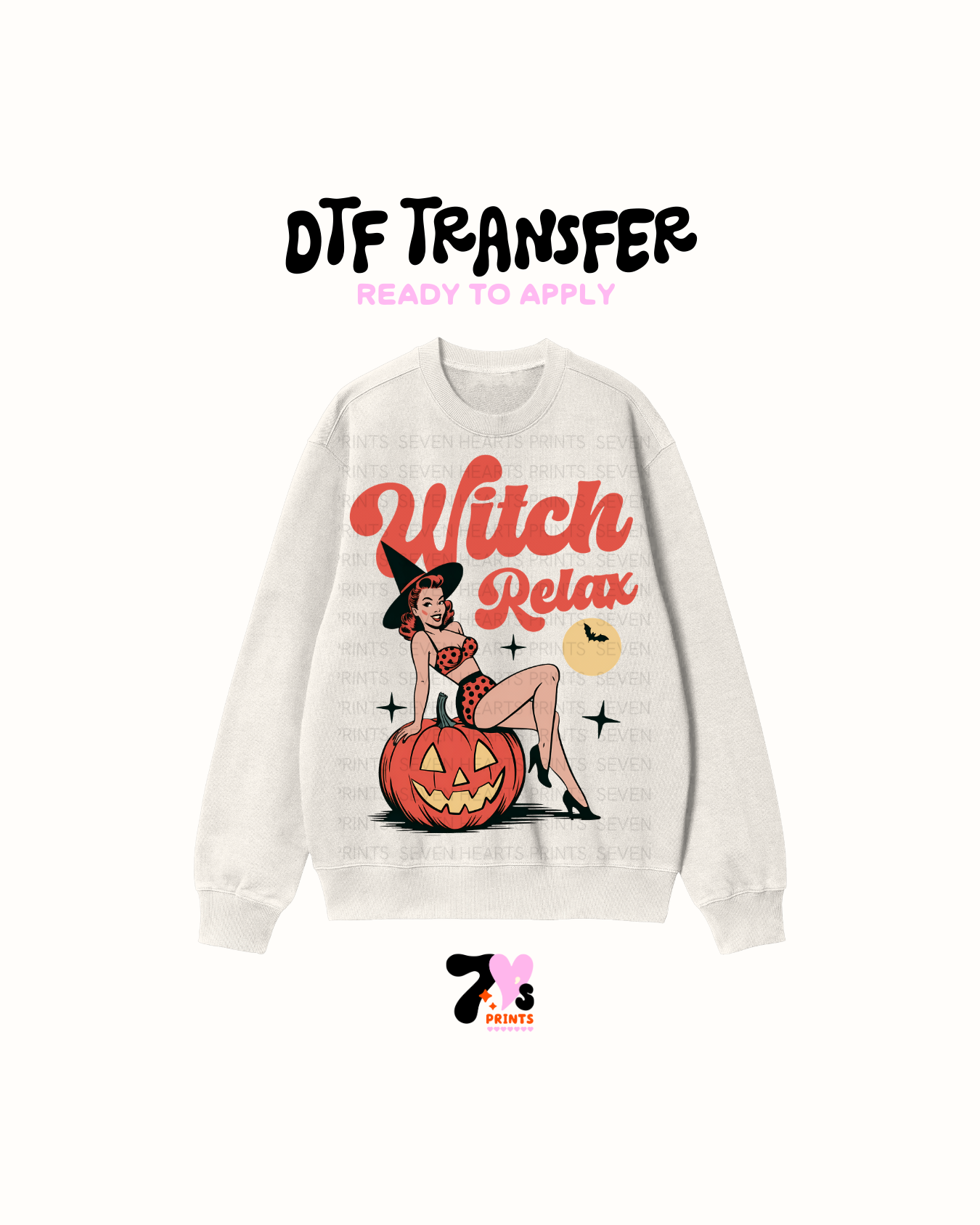 Witch relax - DTF Transfers