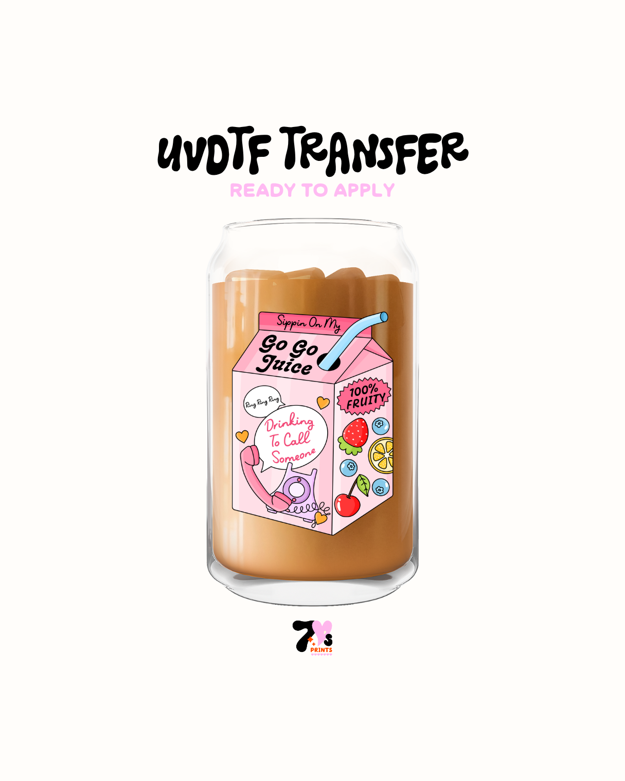 Go Go Juice - UVDTF Decal