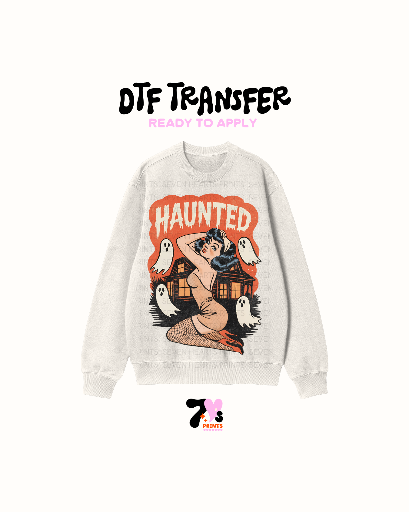 Haunted - DTF Transfers