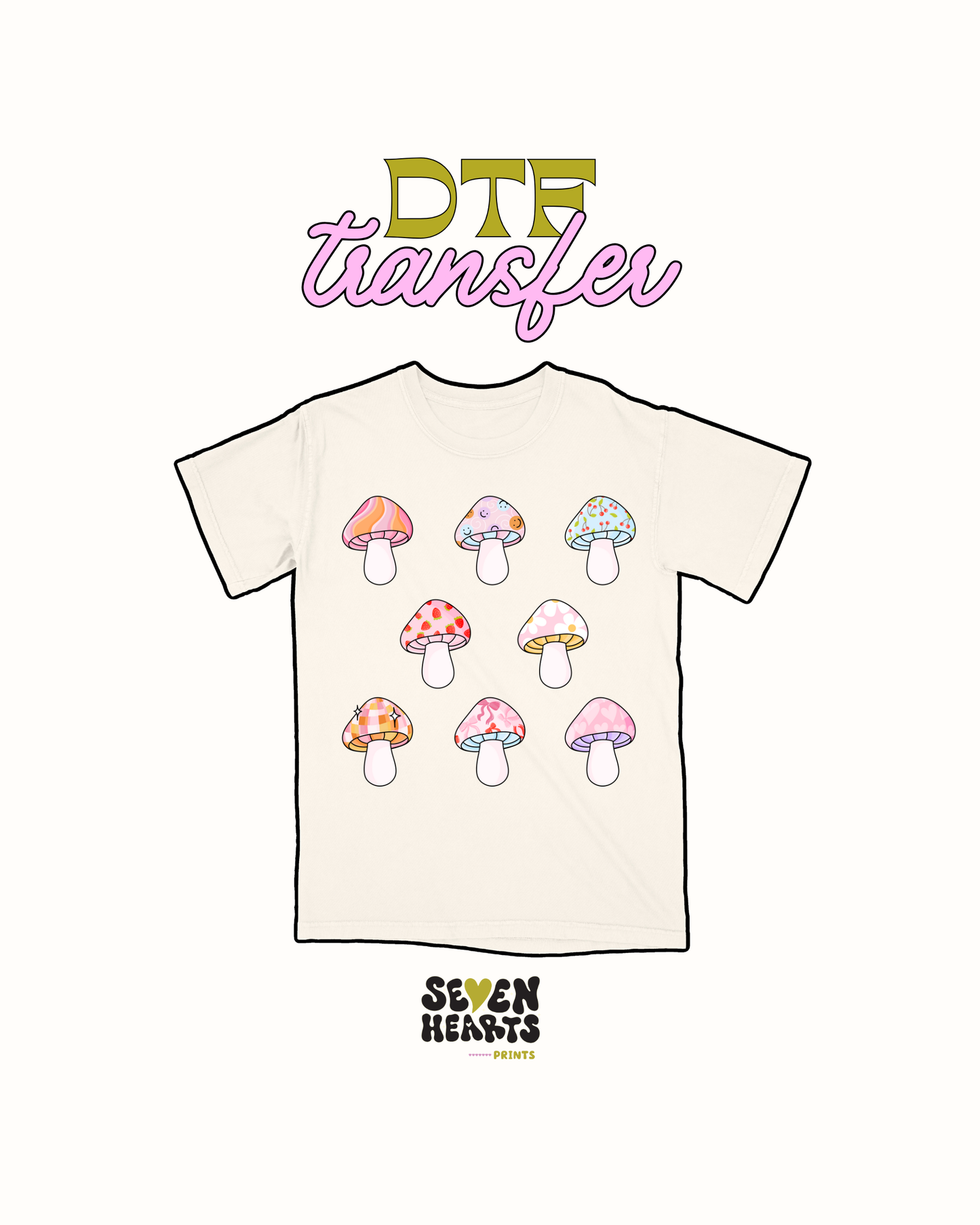 mushies - DTF Transfer