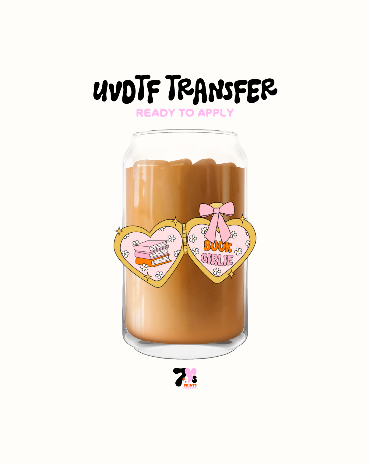 Book Lover Charm - UVDTF Decal