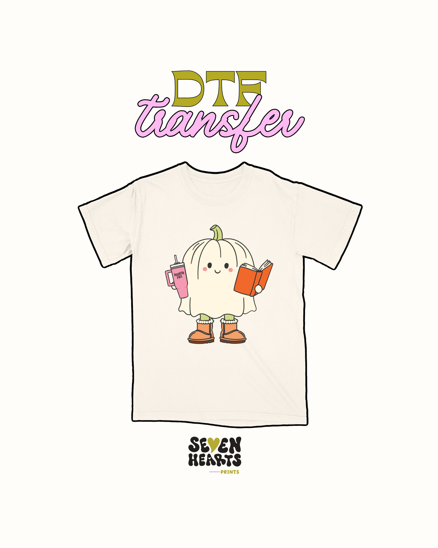 book ghost lover - DTF Transfer