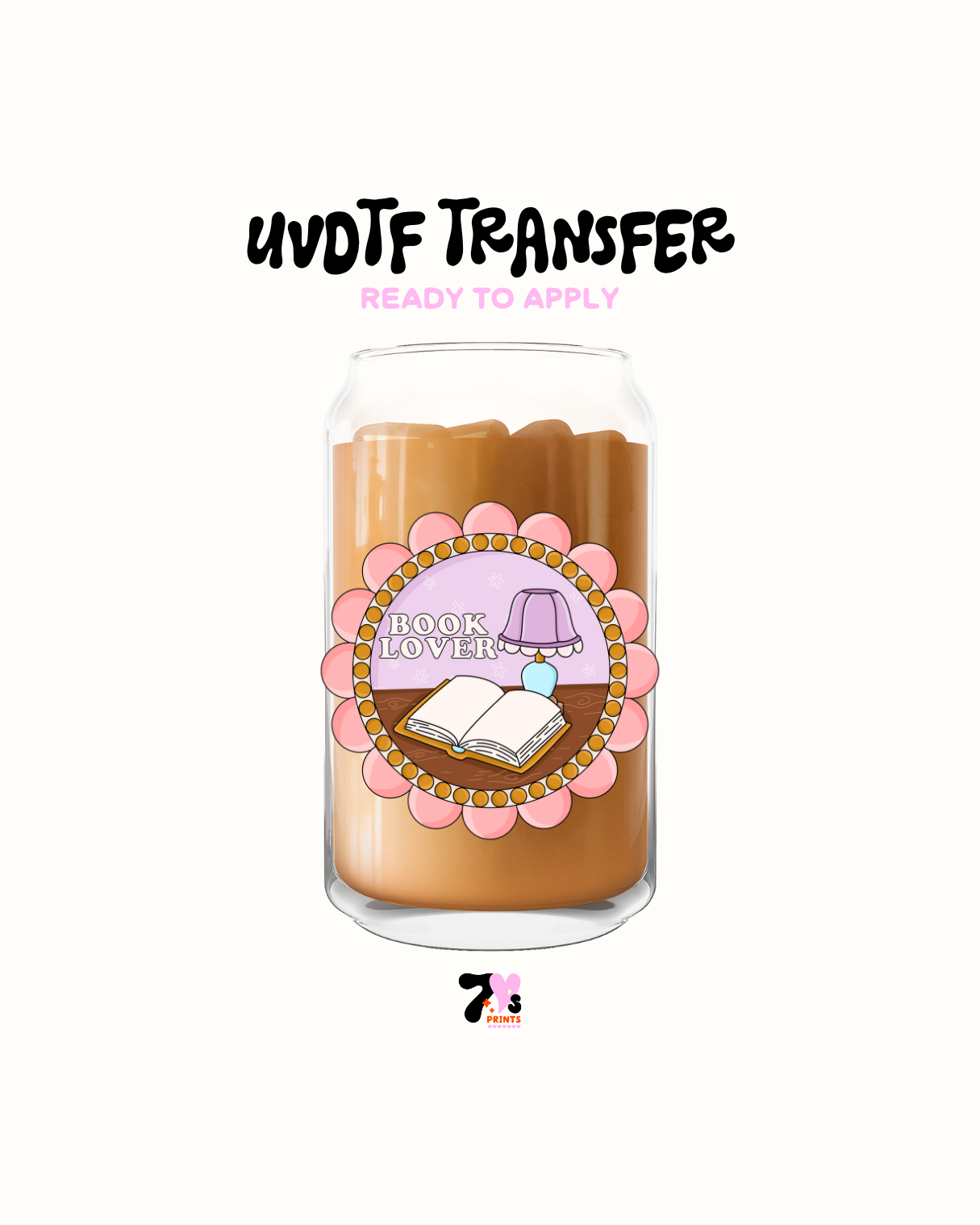 Book Lover - UVDTF Decal