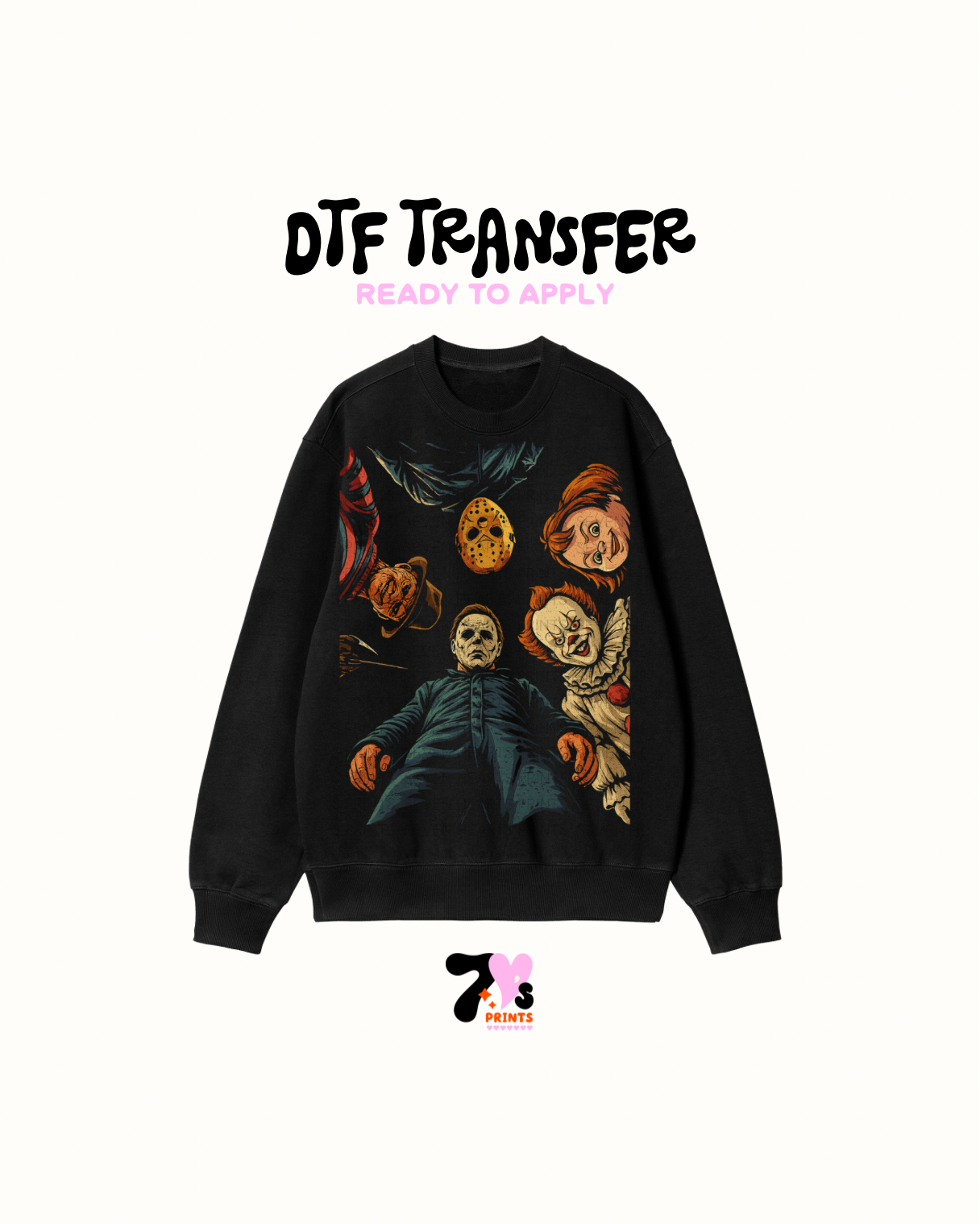 Scary movies - DTF Transfer