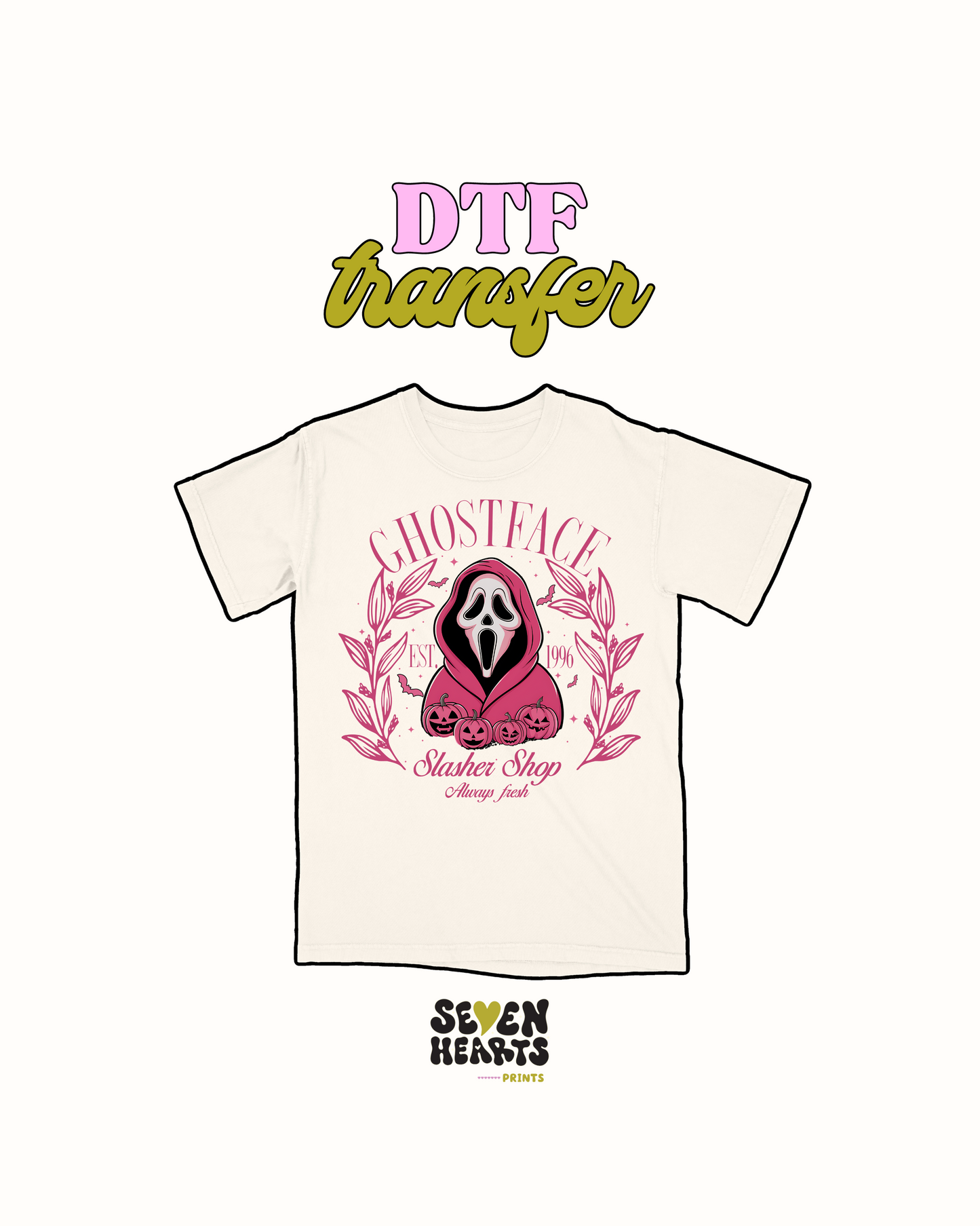 Ghostface - Transferencia DTF