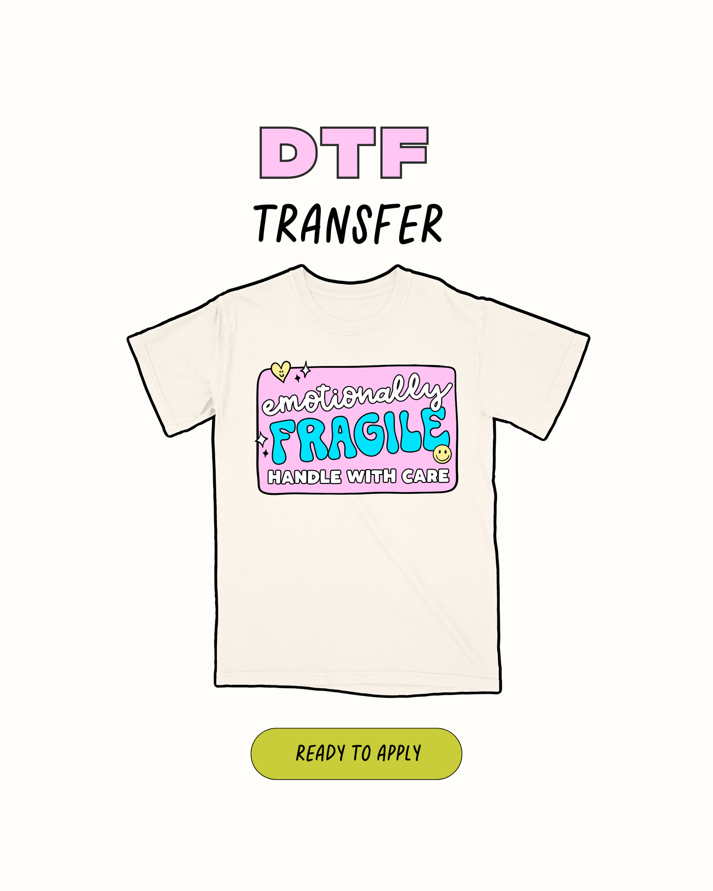 Im Fragile - DTF Transfer