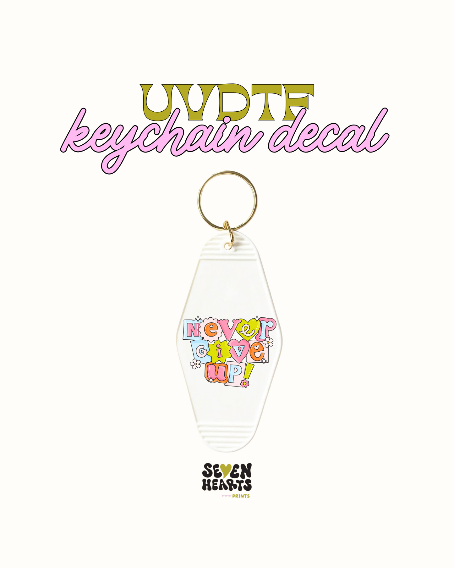 1989 - Juego de 5 calcomanías para llaveros