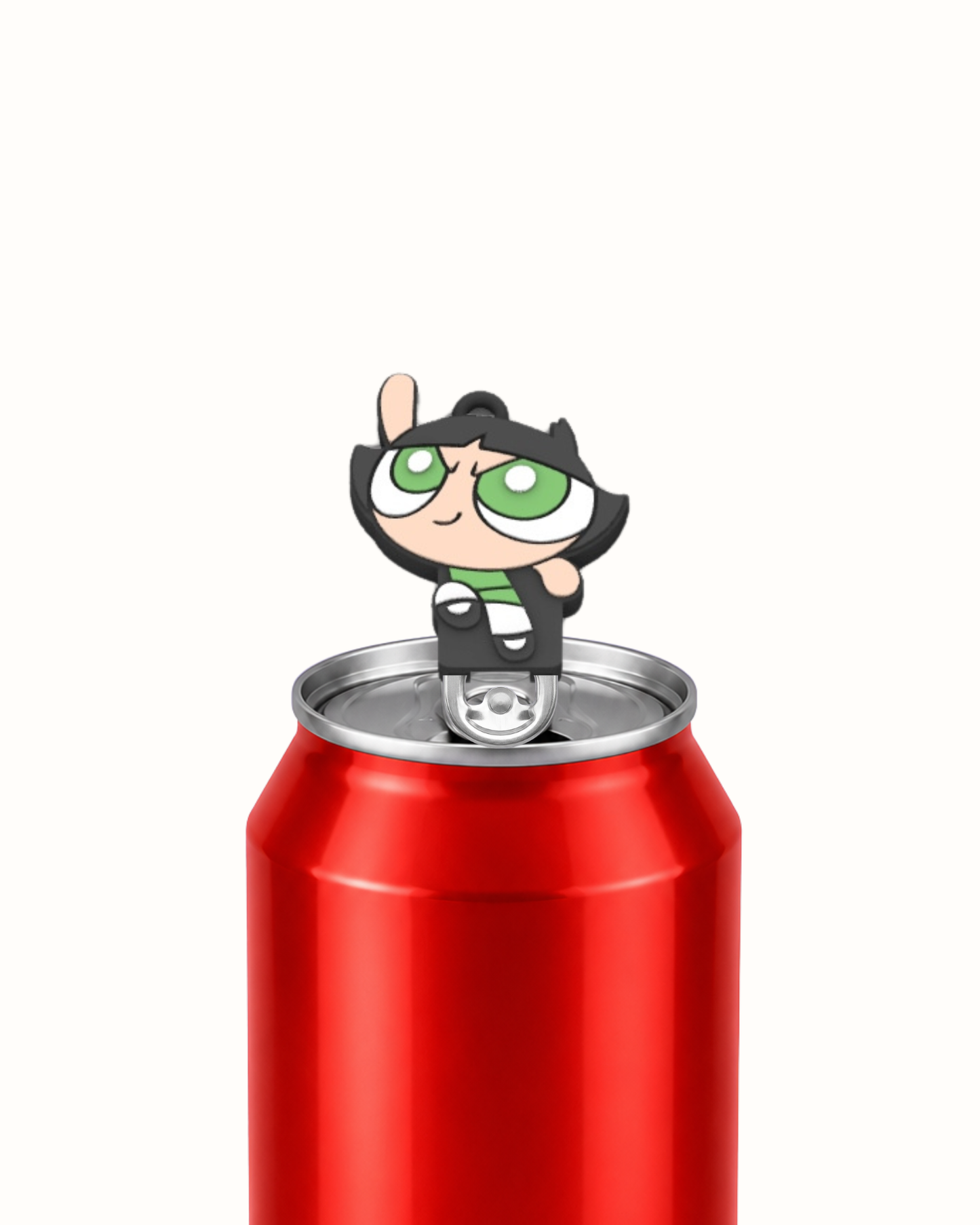 Green Powergirl 3d Can Opener
