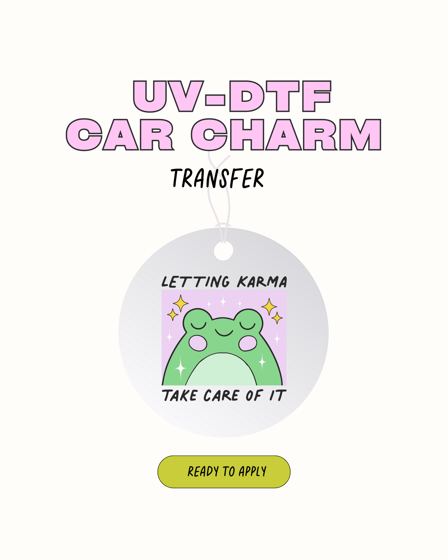 Karma - Car Charm Decal