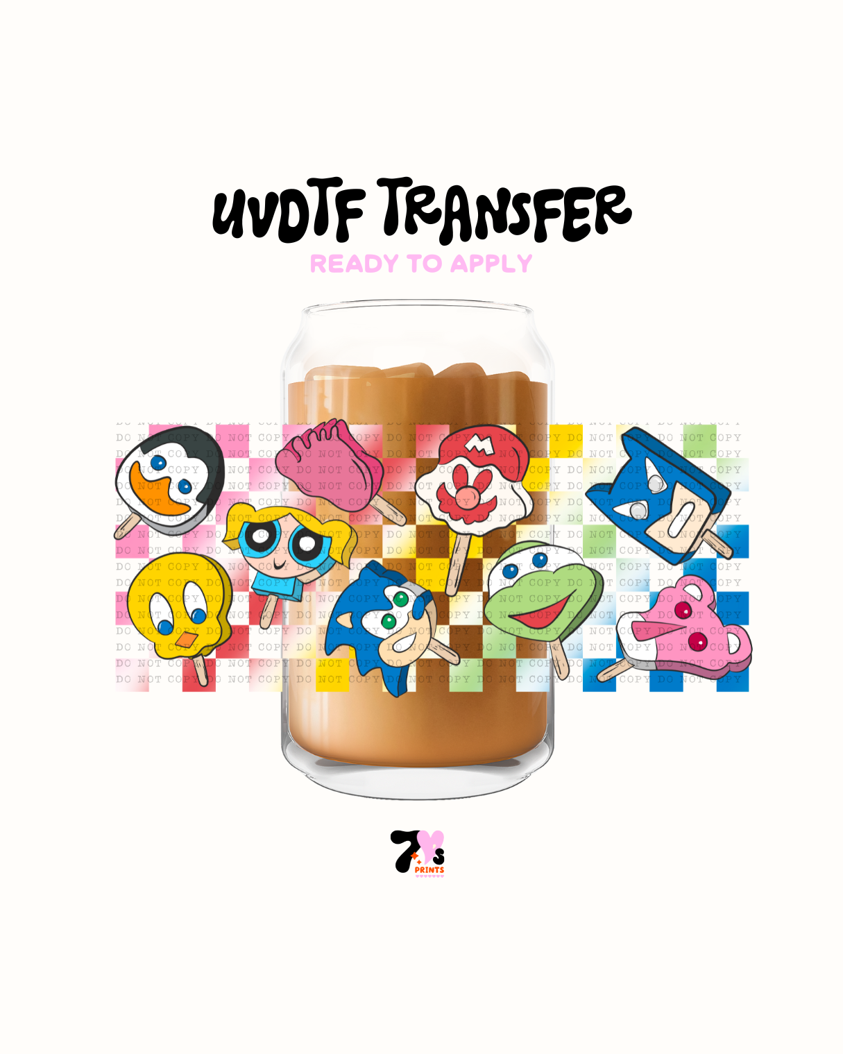 Ice cream - UVDTF Wrap