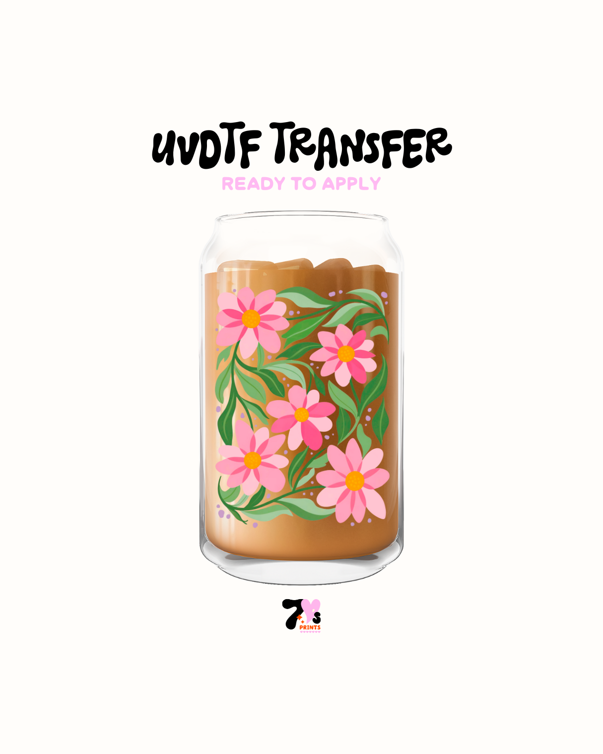 Flowers - UVDTF Decal