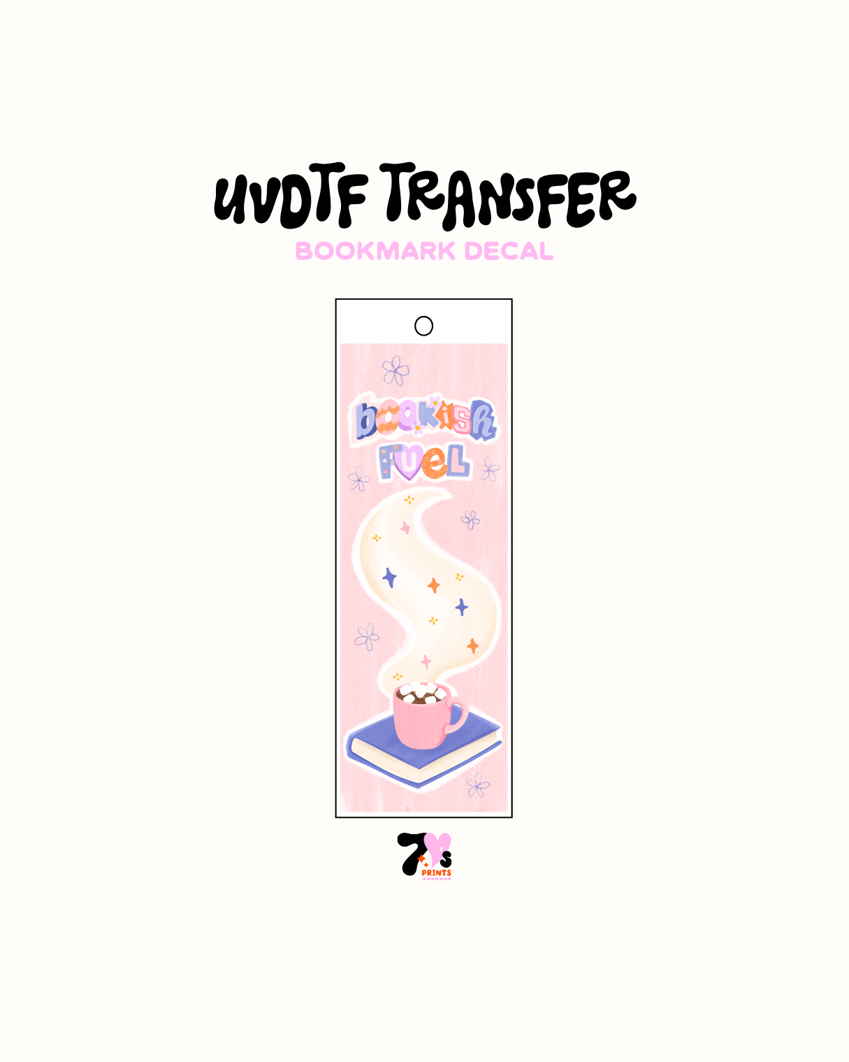 Libros de Astro - Calcomanía de marcador UVDTF