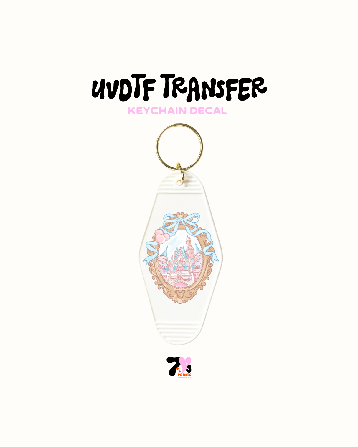 Castle - UVDTF Keychain