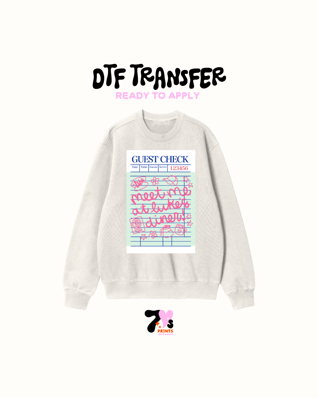 Meet me at Lukes Dinner- DTF Transfers